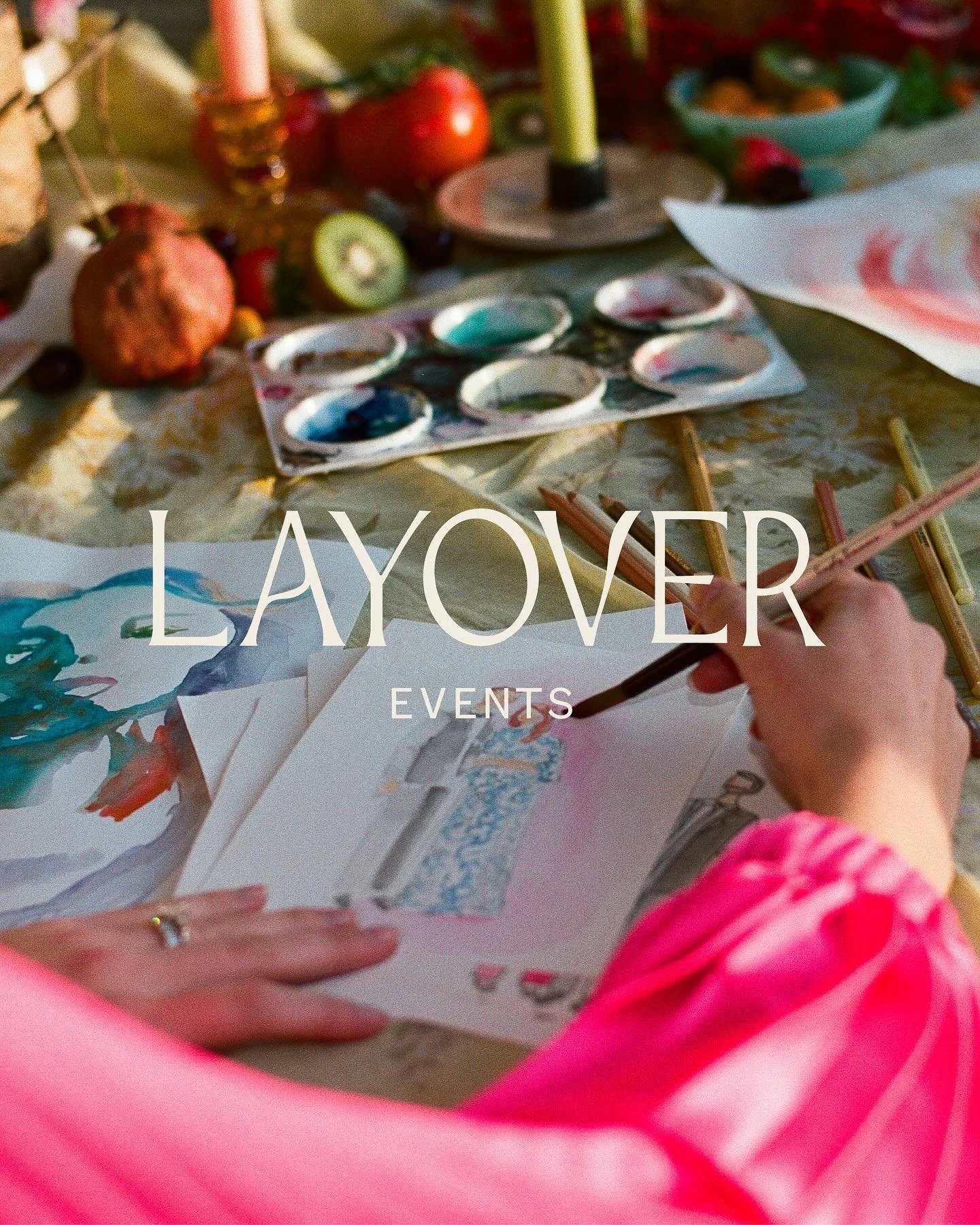 Excited for this one! I&rsquo;m so proud to introduce @layoverevents - the first ever event for live painters to come together, connect, and grow amongst other painters and innovators in the wedding industry. With events happening every year, Layover