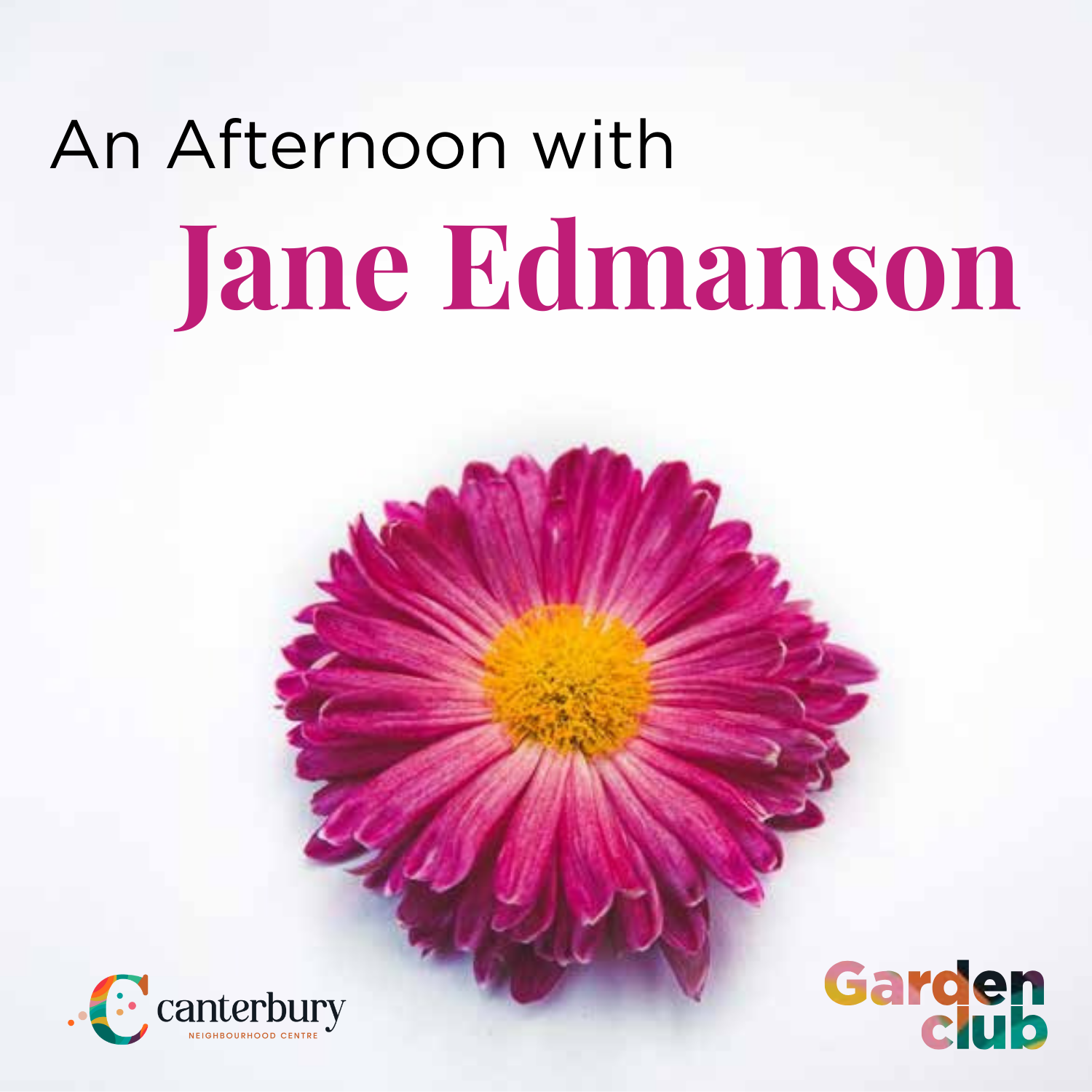 An Afternoon with Jane Edmanson