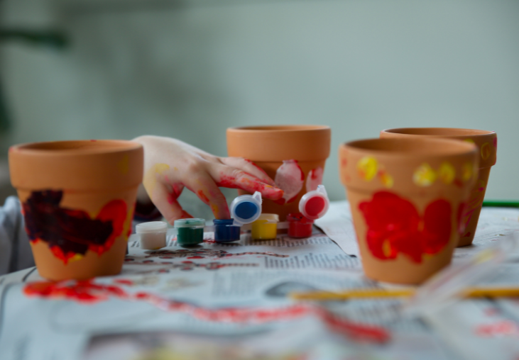 Terracotta Pots: Paint &amp; Plant (5+)