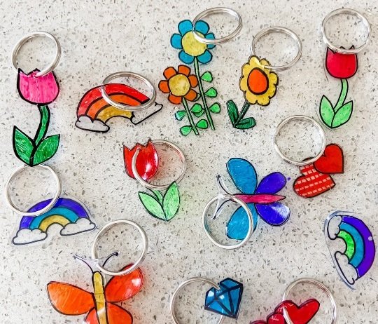Shrink Art Keychains (6+)