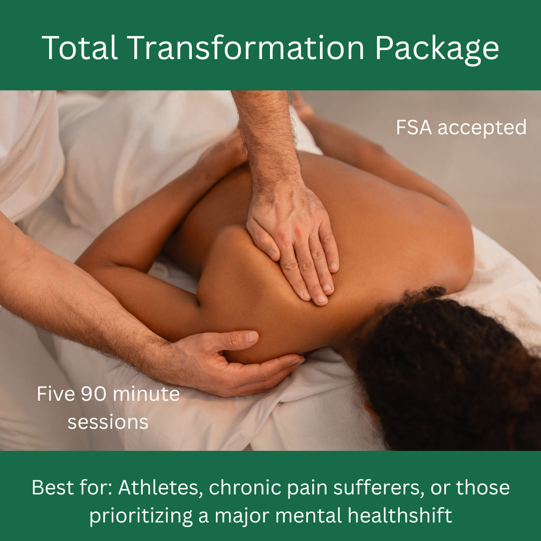 Total Transformation Package (Five 90 minute sessions)