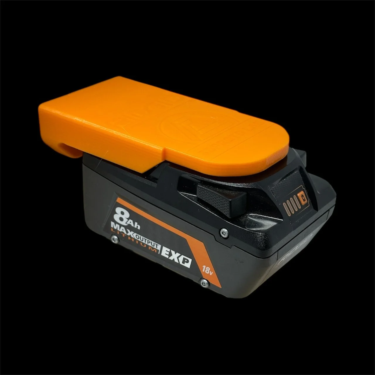 Ridgid 18V Battery Mount Organizer for Garage & Shop