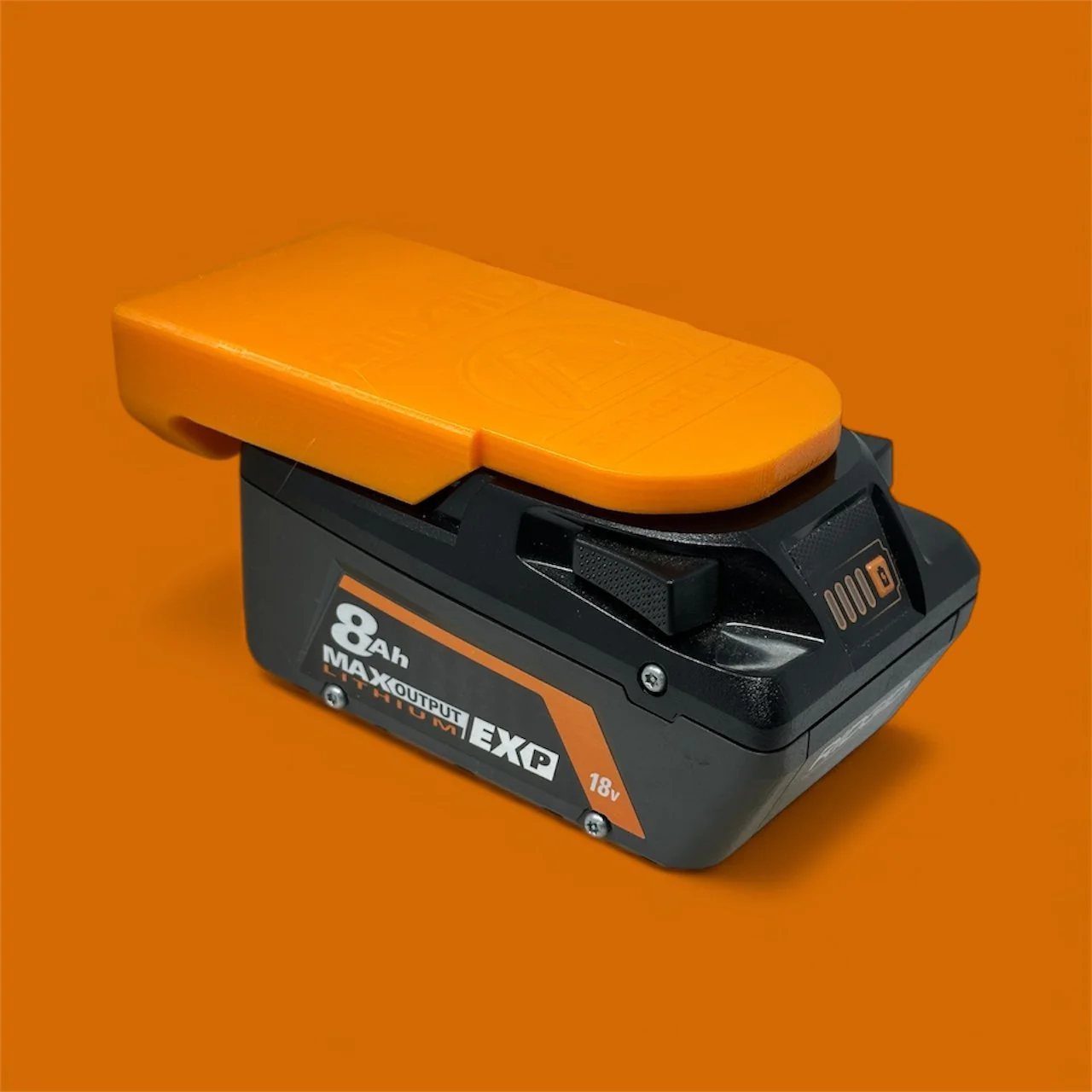 Ridgid 18V Battery Mount Organizer for Garage & Shop