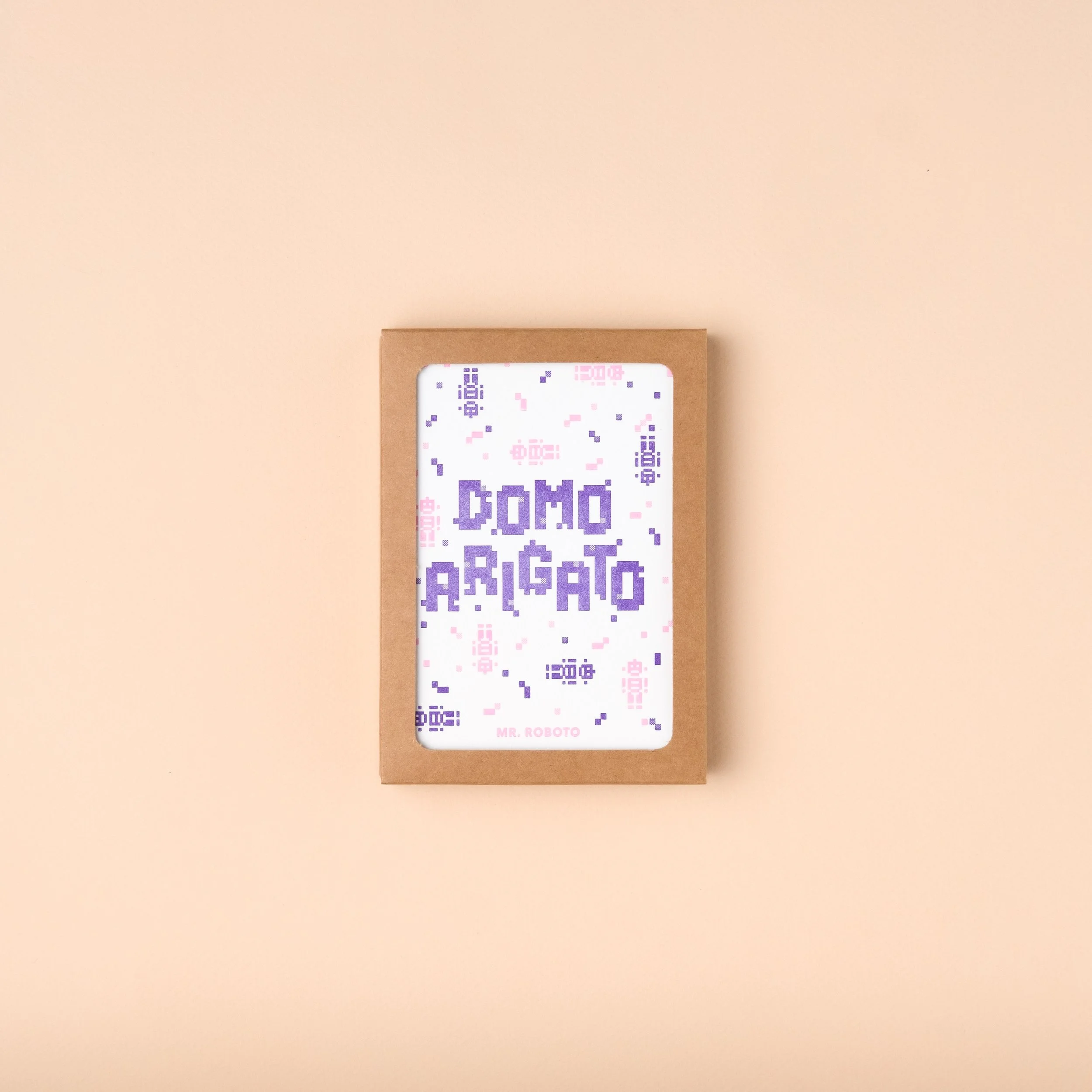 Domo Arigato Mr. Roboto Card — Formidably Impressed