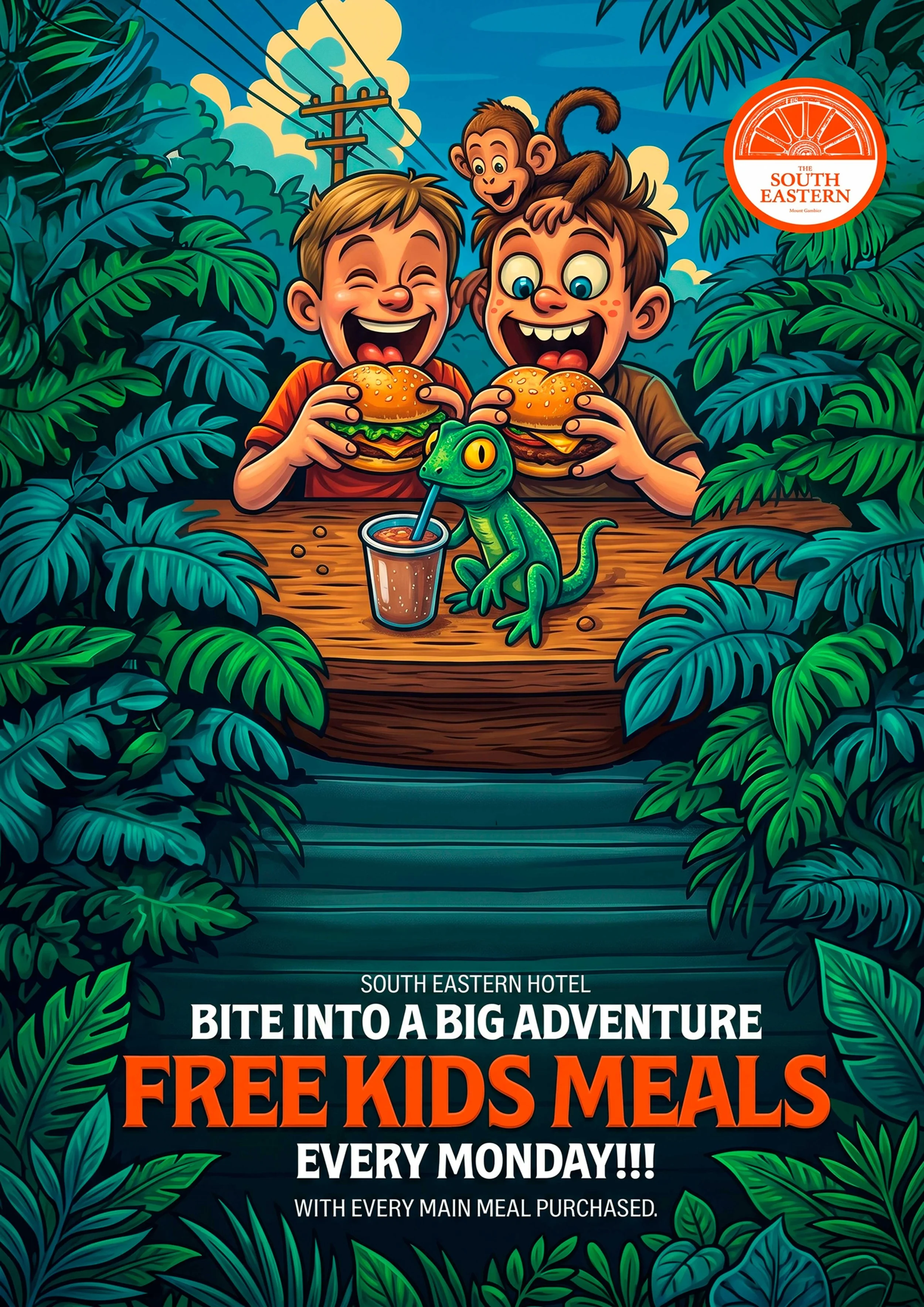 Kids Eat Free Monday Mount Gambier