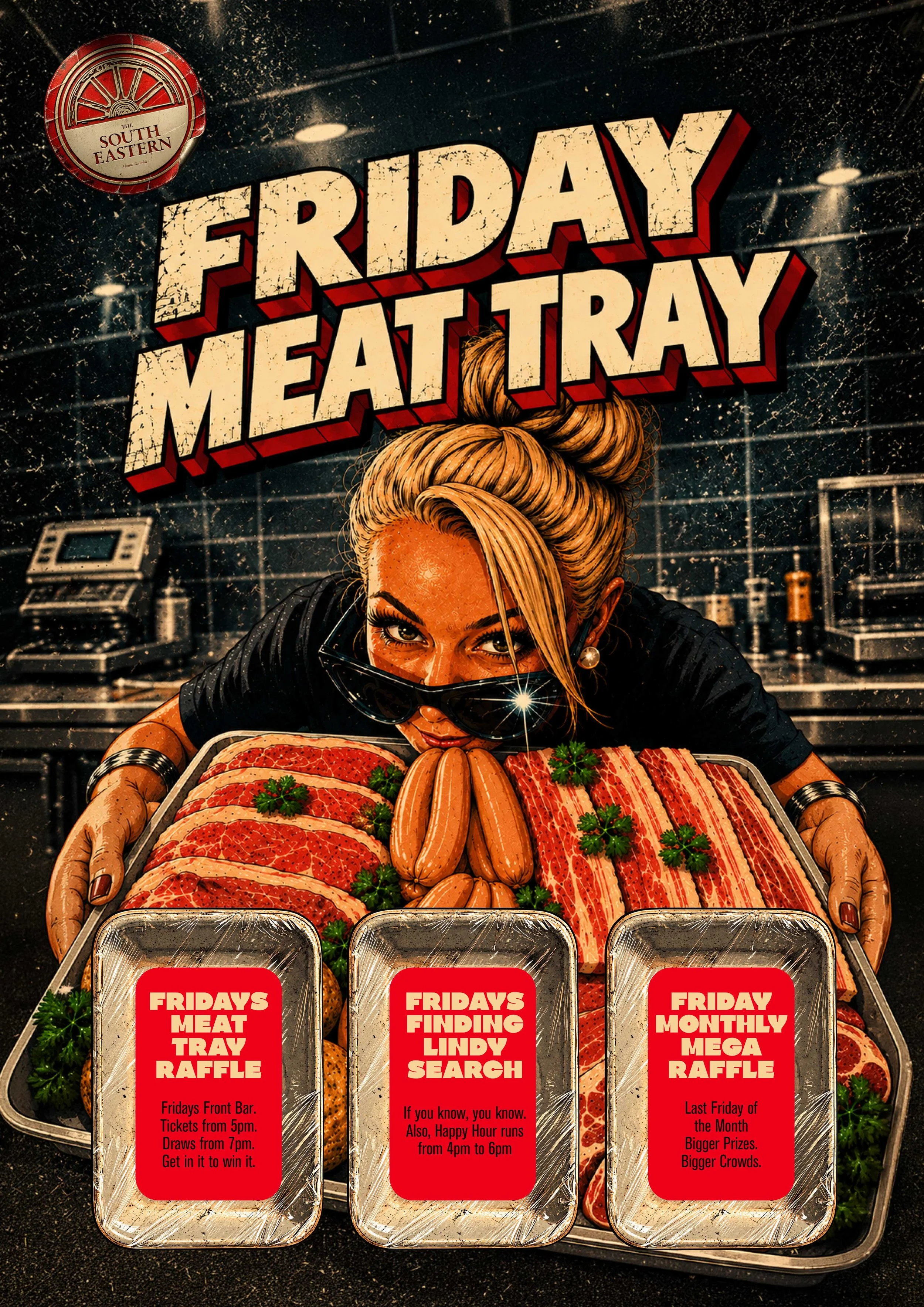Friday Meat Tray &amp; Raffles Mount Gambier