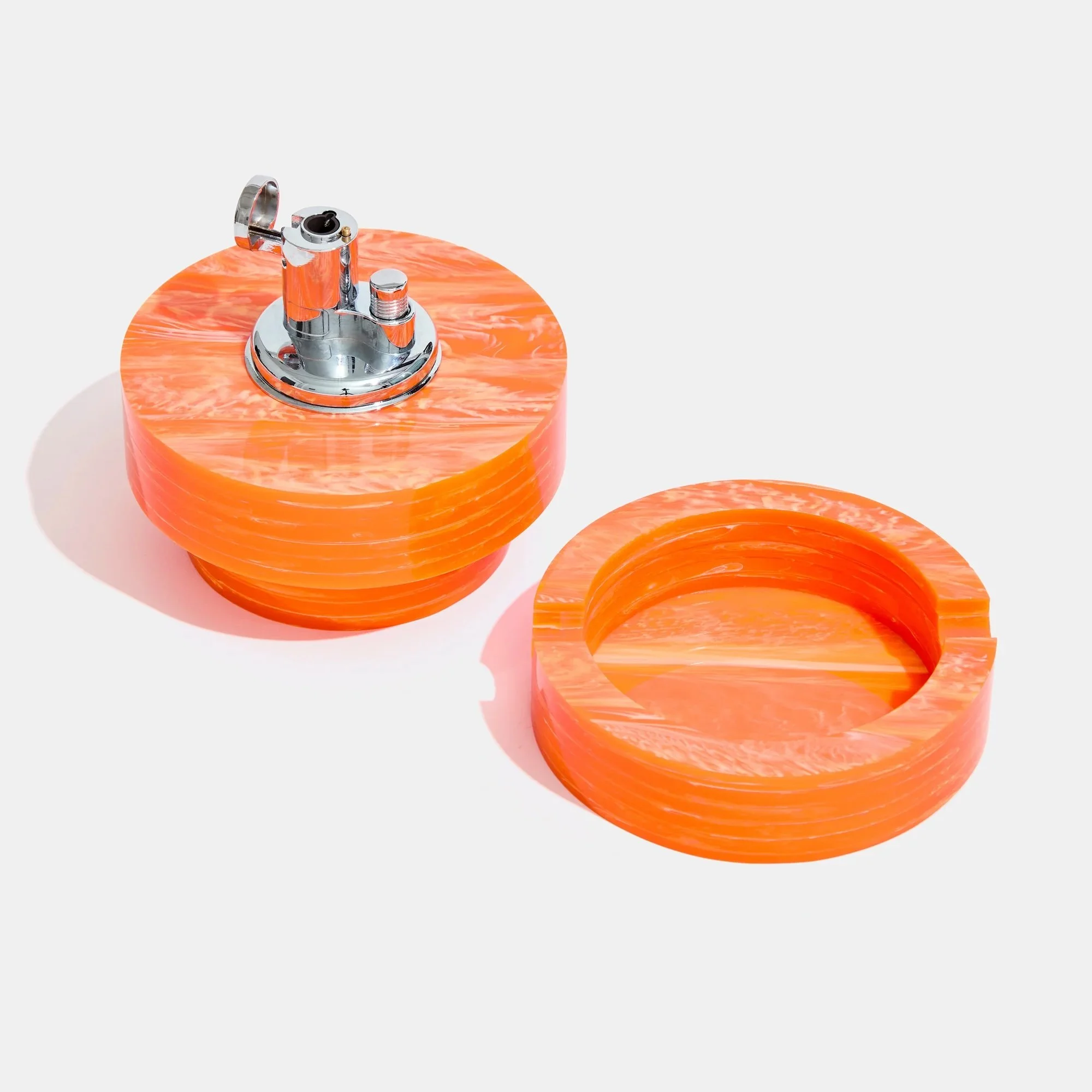 EDIE-PARKER-ACRYLIC-TABLETOP-LIGHTER-ORANGE-MARBLE-opulist gift guide.jpeg
