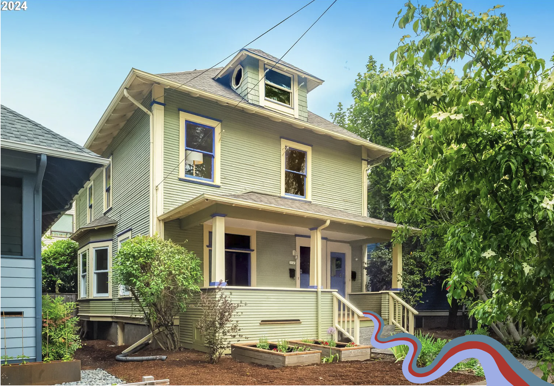 Southeast Portland Foursquare Home