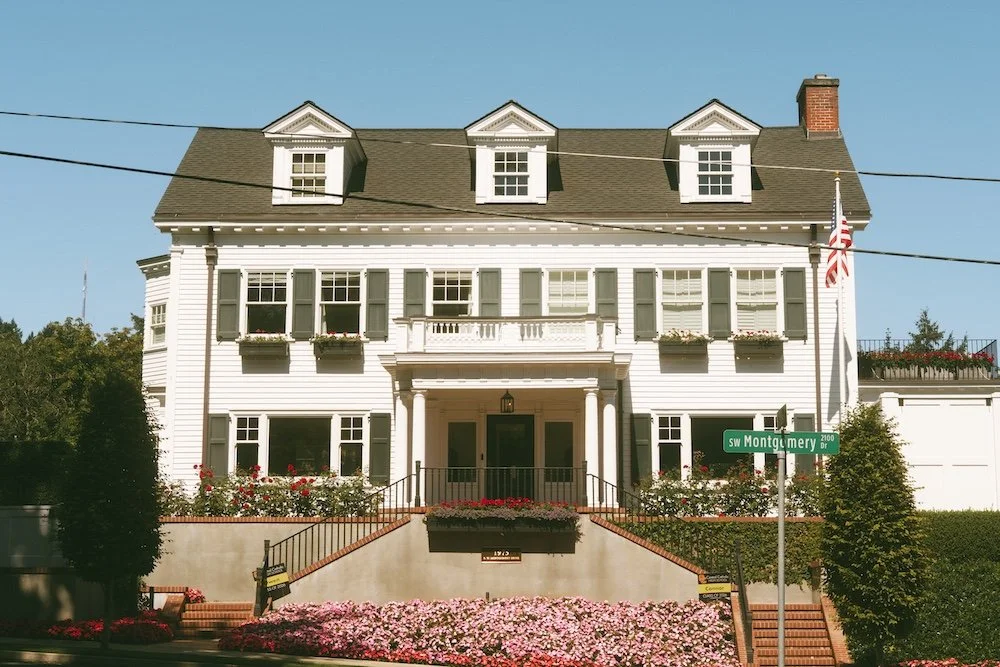 A Portland Heights Colonial home.