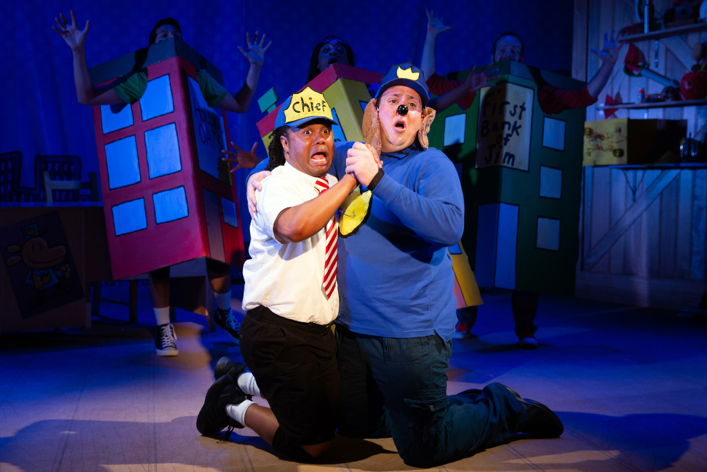 TheaterWorksUSA_ Dog Man: The Musical_Photo by Jeremy Daniel_L-R: Forest VanDyke, Brian Owen_2019.png