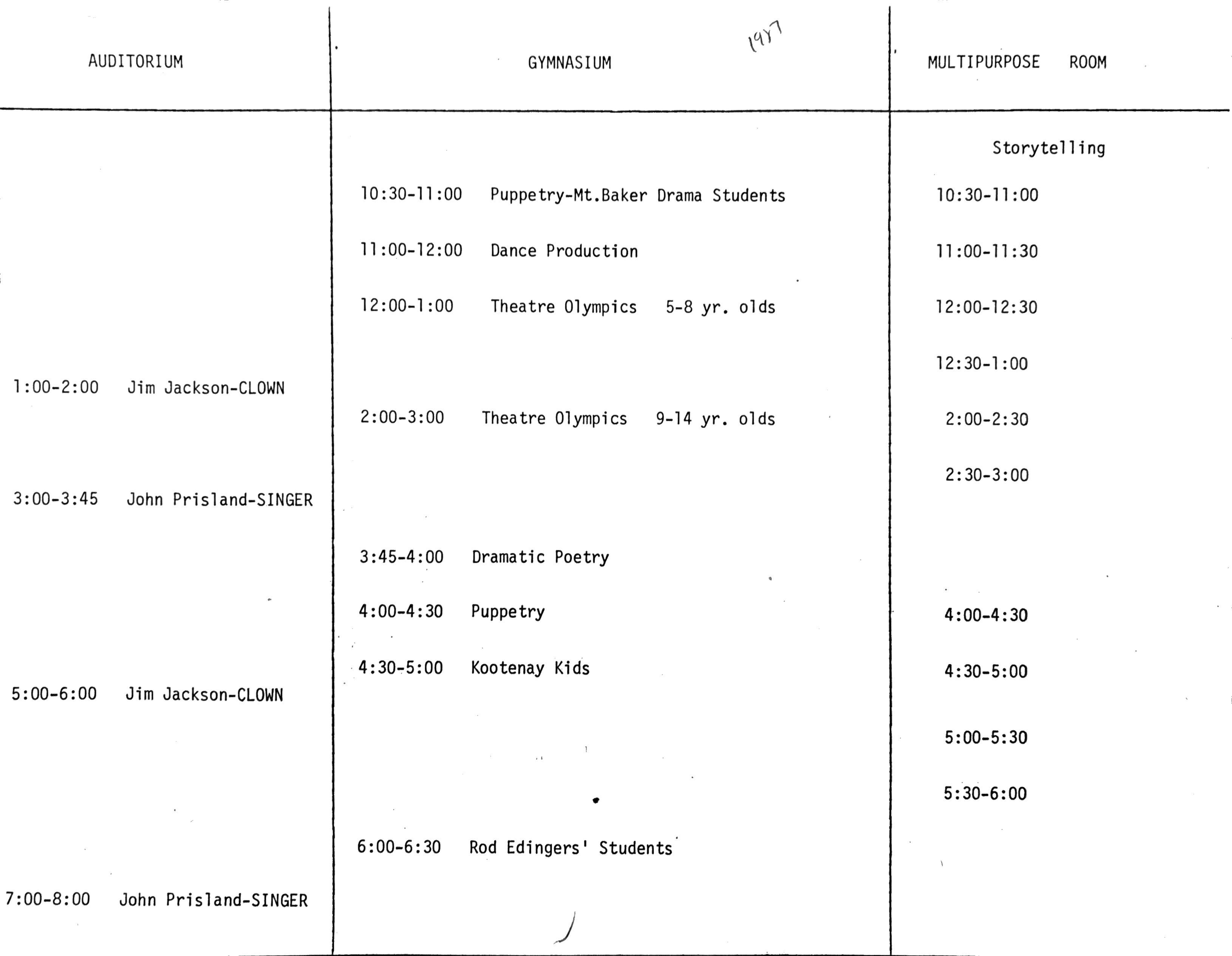 1987 - Schedule.png