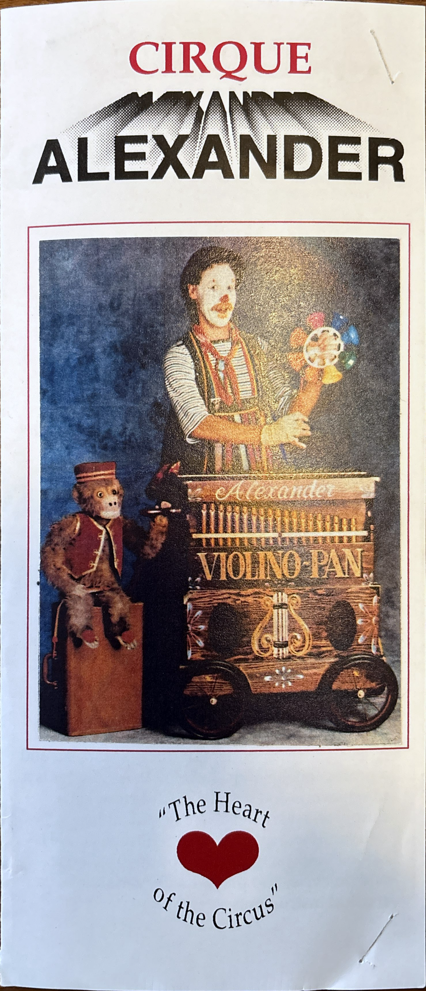 1992- Cirque Alexander flyer, front.png