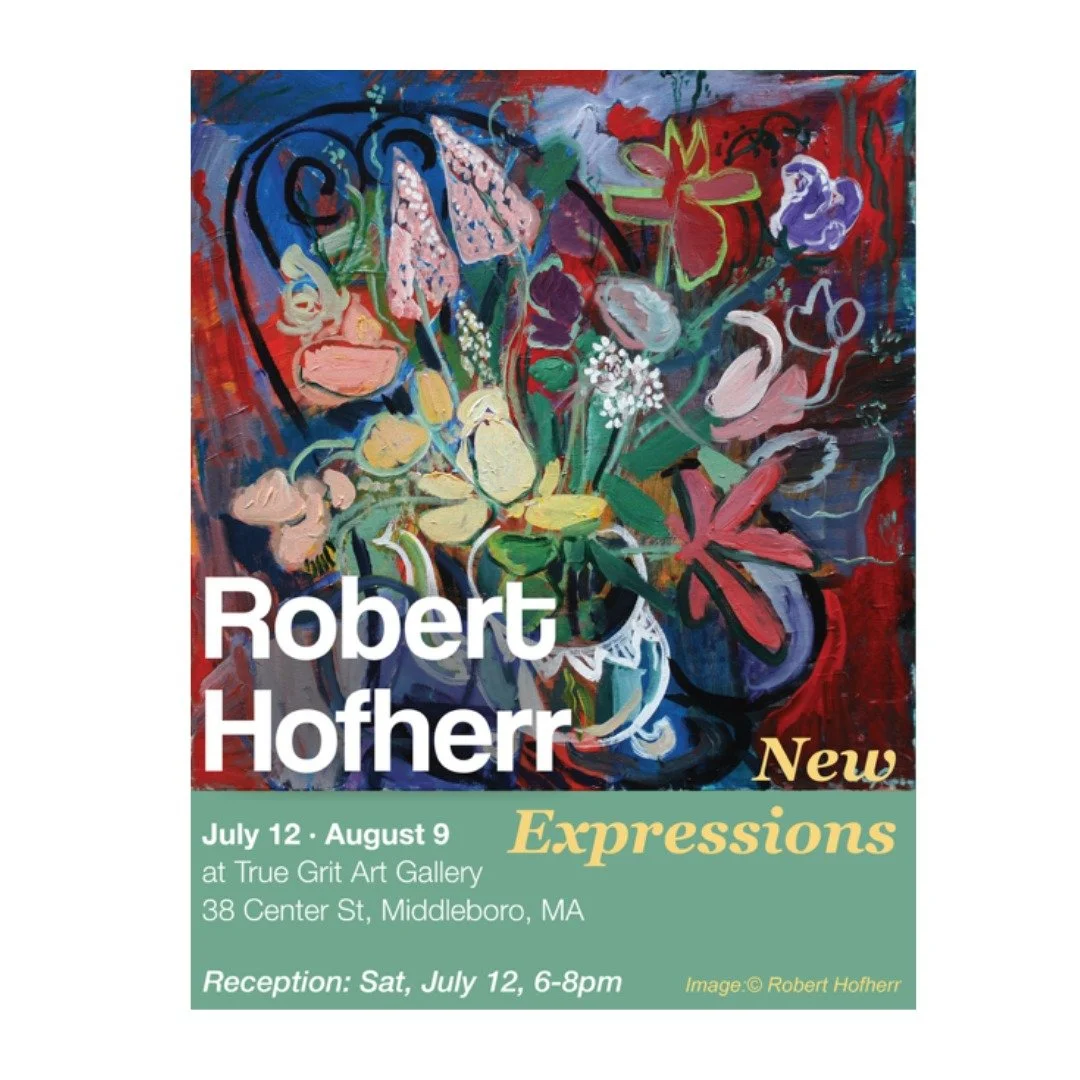 There is a vibrant art community right around you &ndash; will you enjoy?

Robert Hofherr, an Artypants alum featured in Issue 02/Summer Places, (remember "Walking the Beach, Provincetown" in image no. 2?)

Hofherr is showcasing his new col