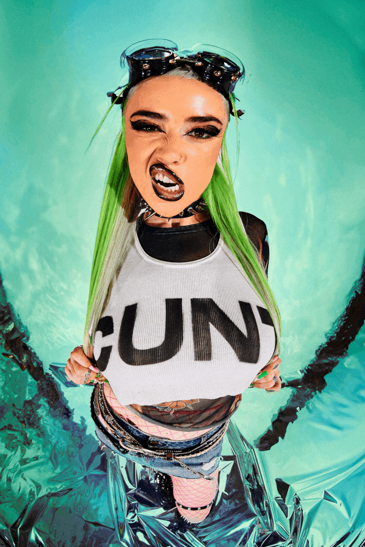 Danni For Dolls Kills Editorial Style
