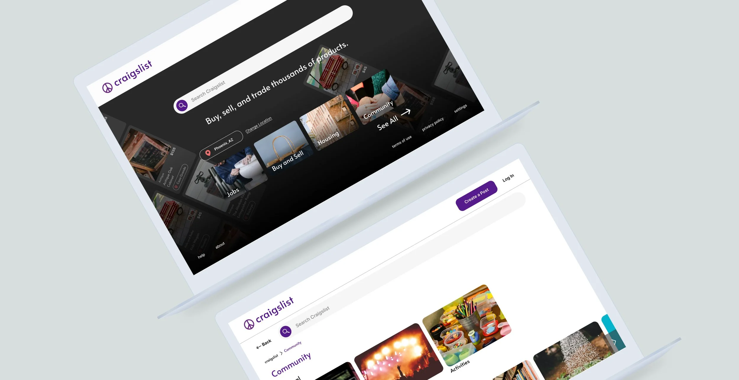 Craigslist Re-Design Case Study