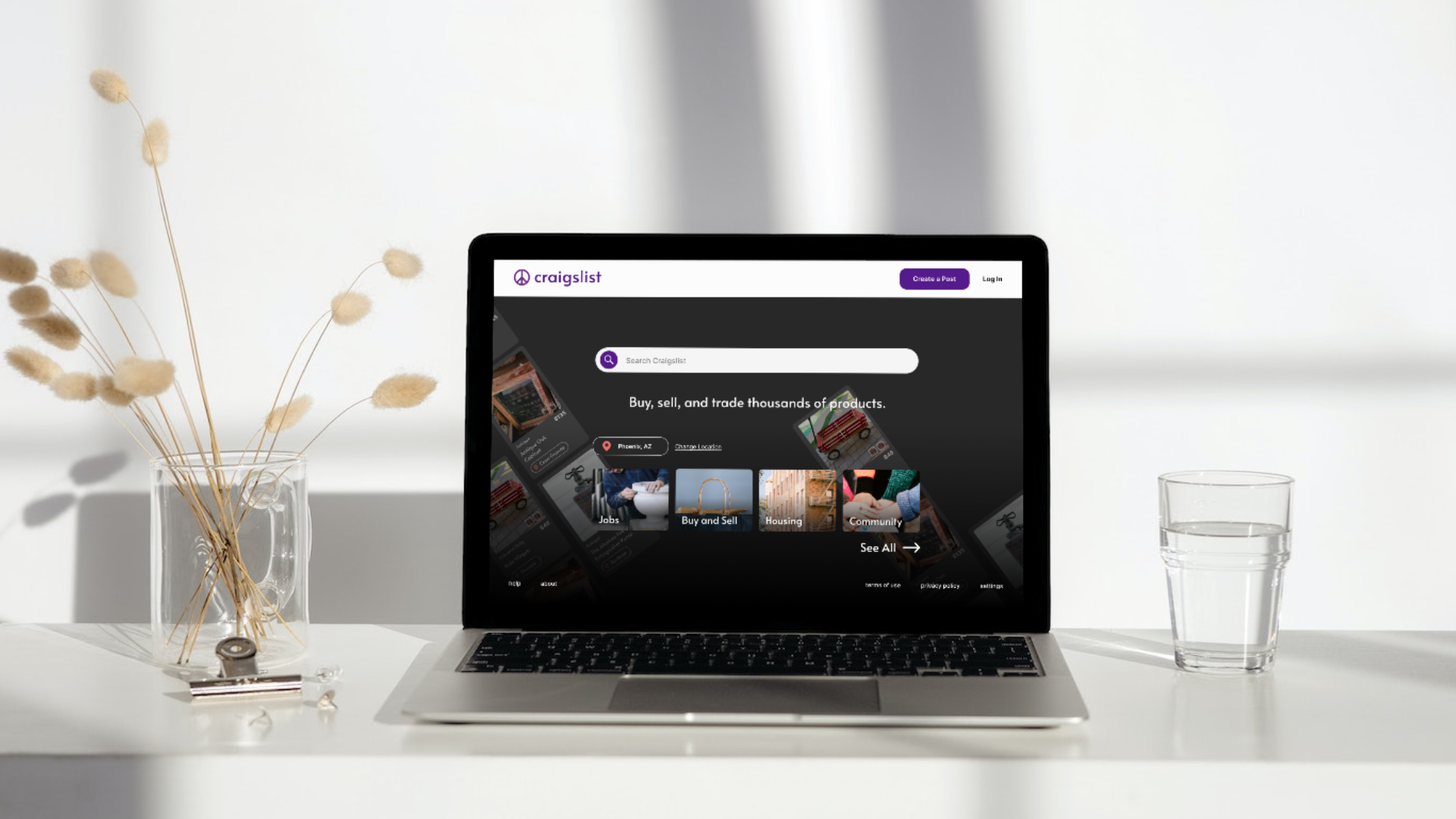 Craigslist Home and Community Redesign - Case Study