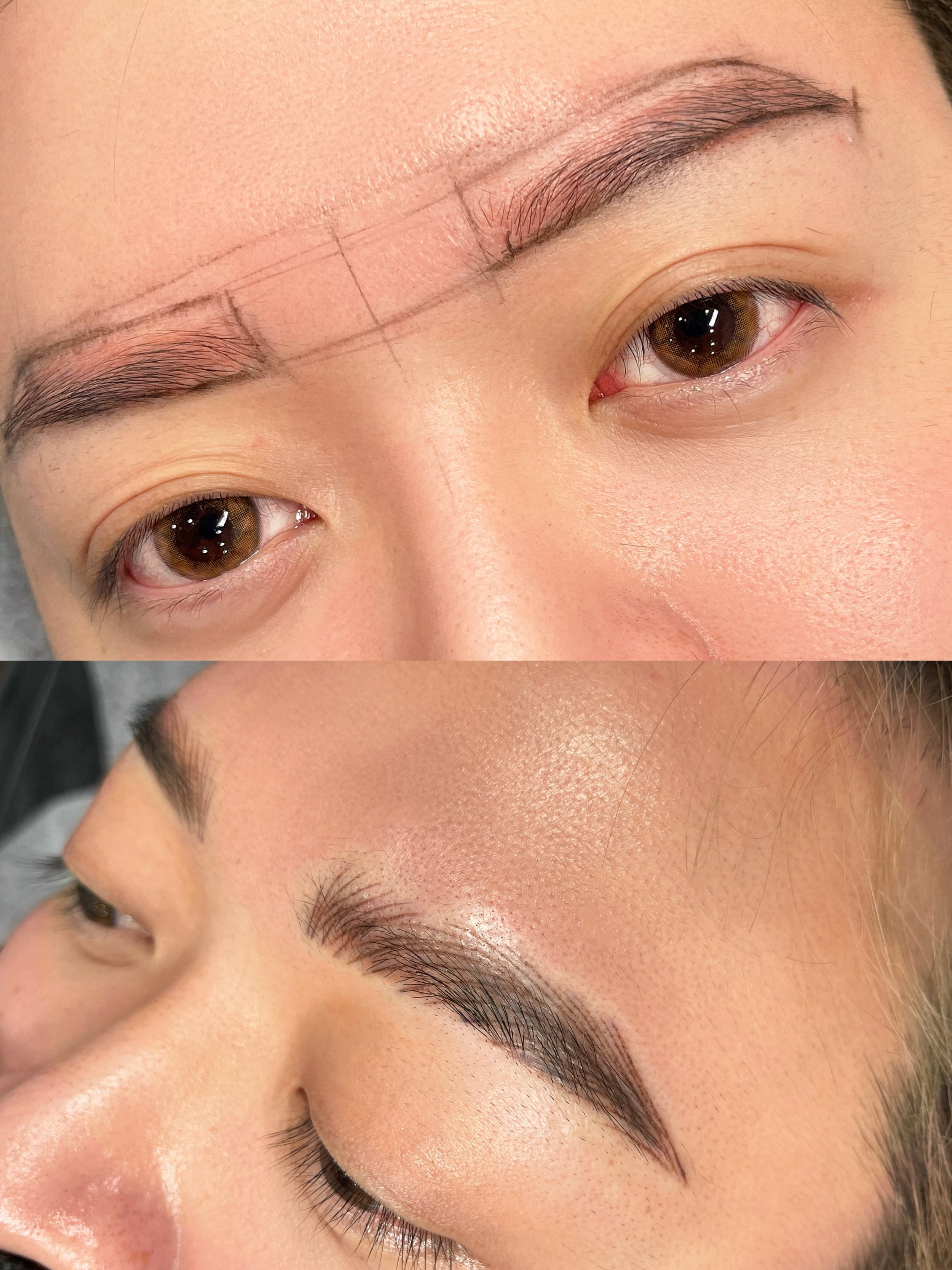 Cover up and Correction Brows