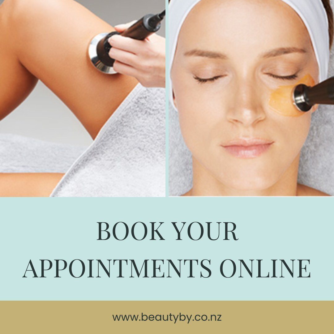 Great news! You can now book your appointments online 😊

Visit our website www.beautyby.co.nz to book your next beauty treatment, skincare treatment, Aromatouch massage, or Wellness Consult 🎉🎉🎉

---------------------------------------------------