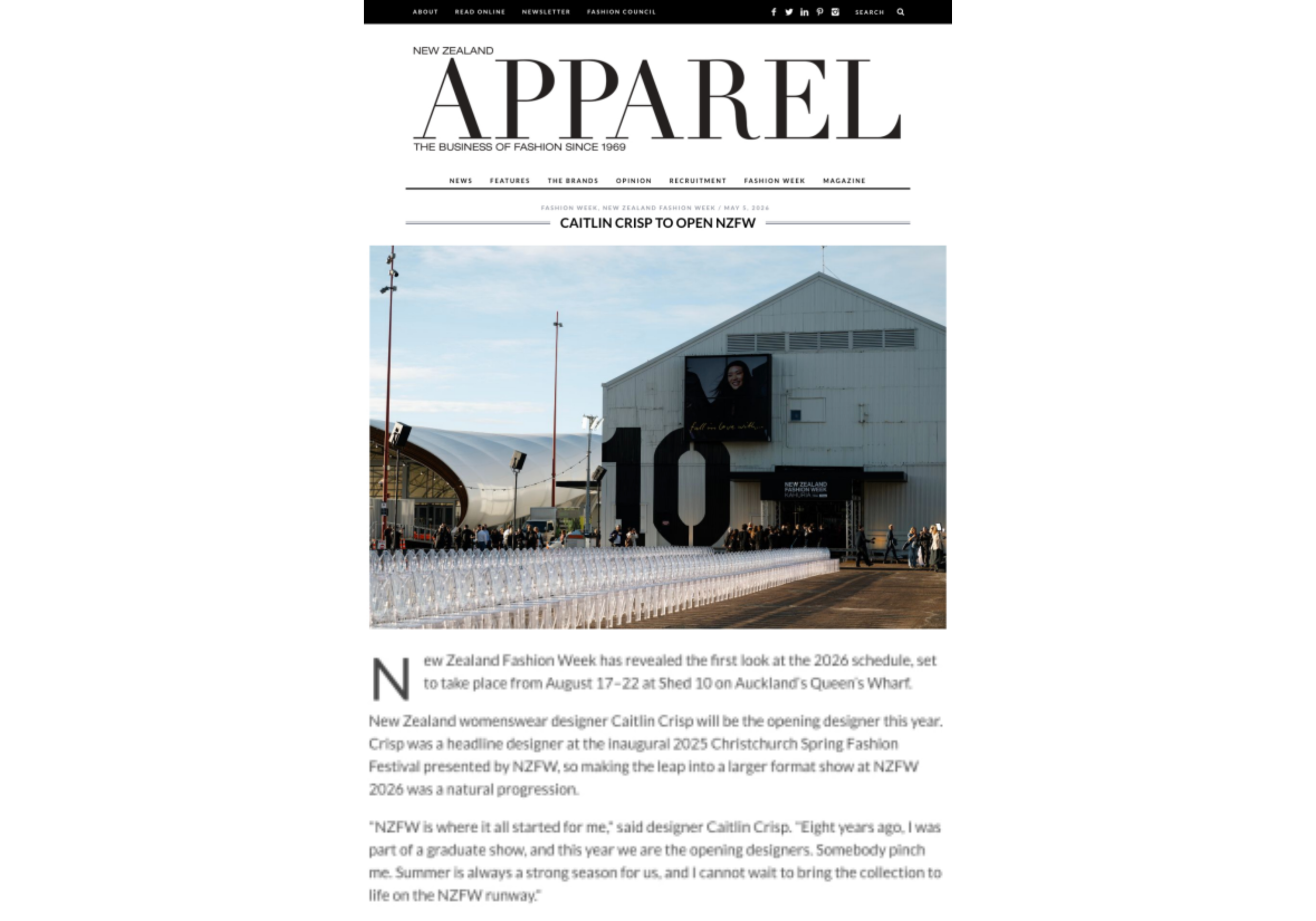 APPAREL May 2026