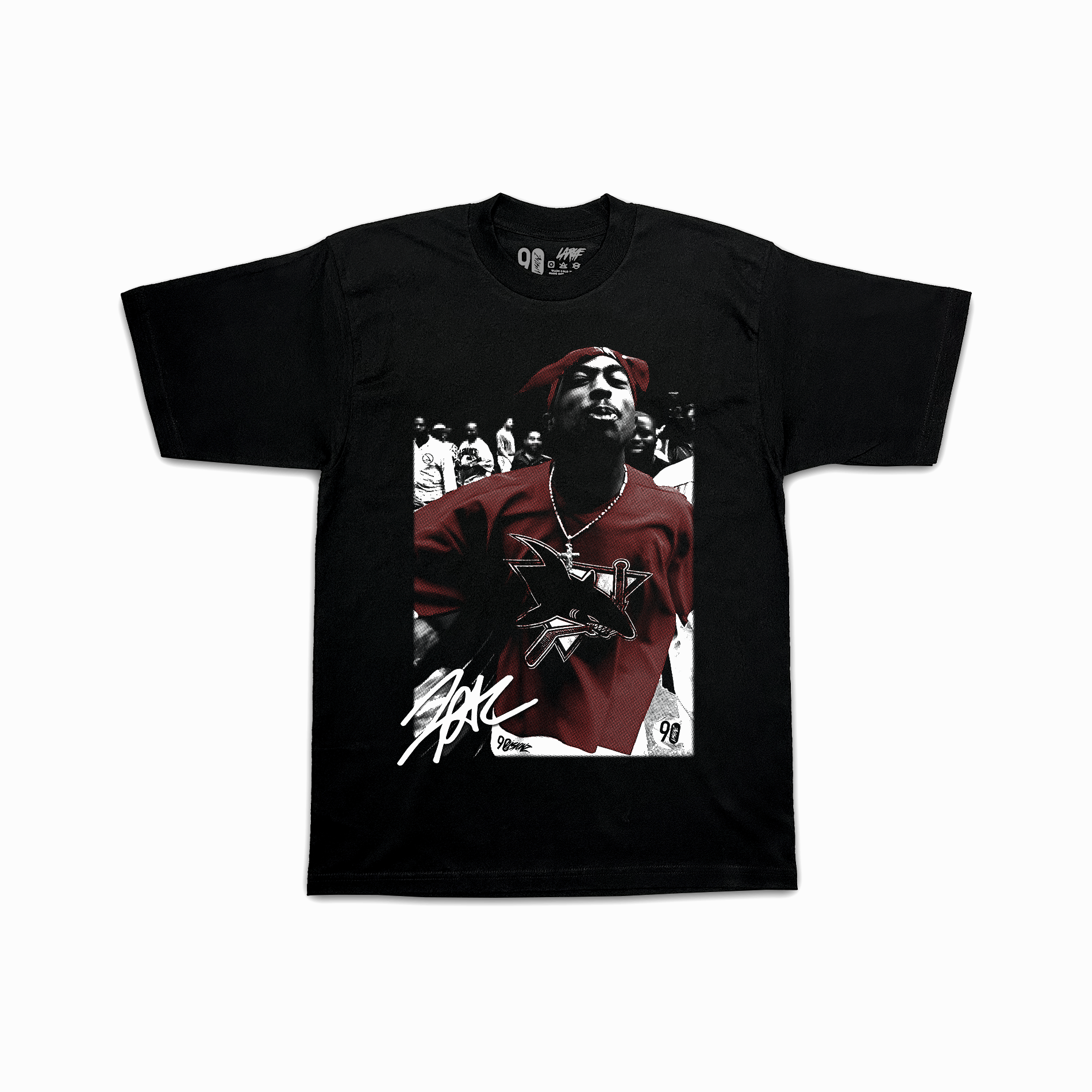 "PAC SHARK" CLASSIC TEE (RED)