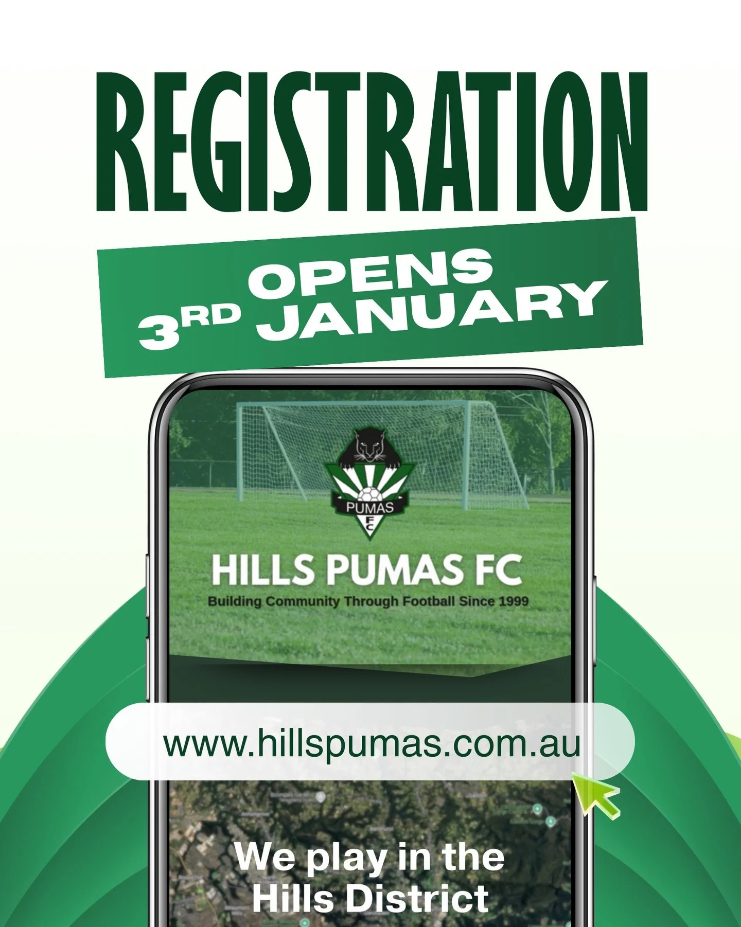 📣 Get ready for another exciting season of football with Hills Pumas 💚

Registrations officially open Saturday 3rd January 2026🎉

🔹 Positions Available &ndash; U14 Division 2
We are currently seeking players to join our U14 Division 2 team. This 