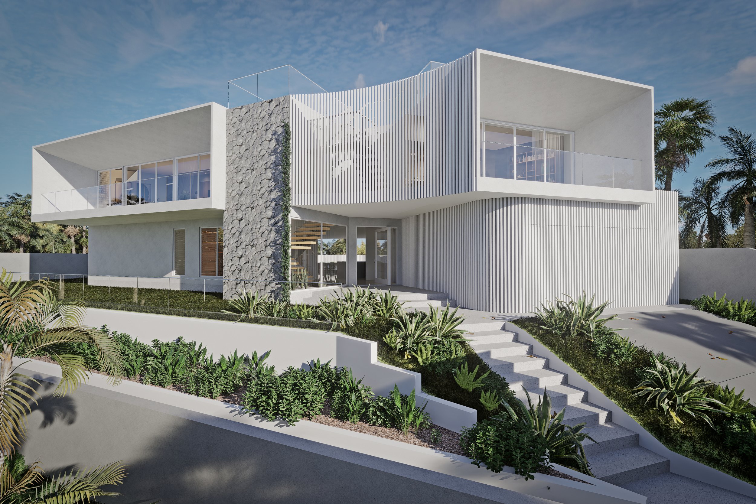 New House Design - Hillview, 3D Render Exterior Front 1.jpg