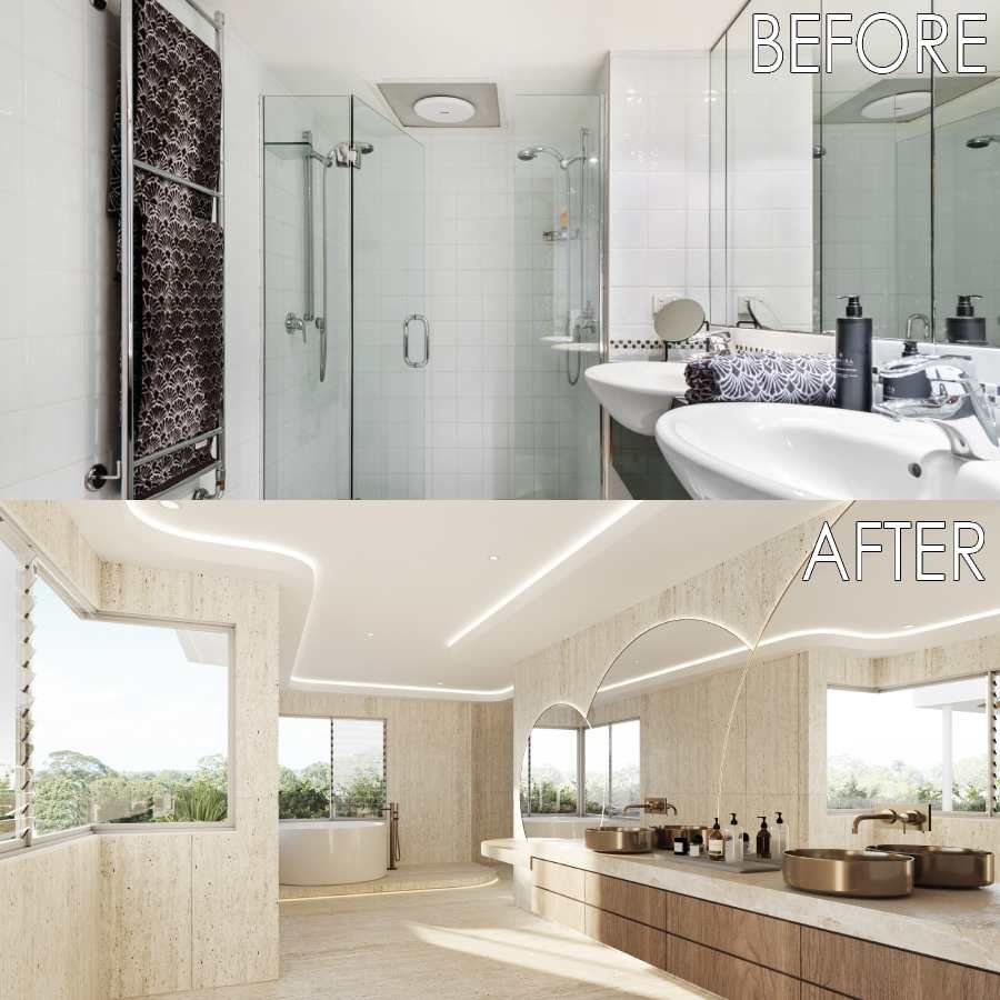 Before and After Ensuite 249 Harts Road, Indooroopilly QLD 4068.jpg