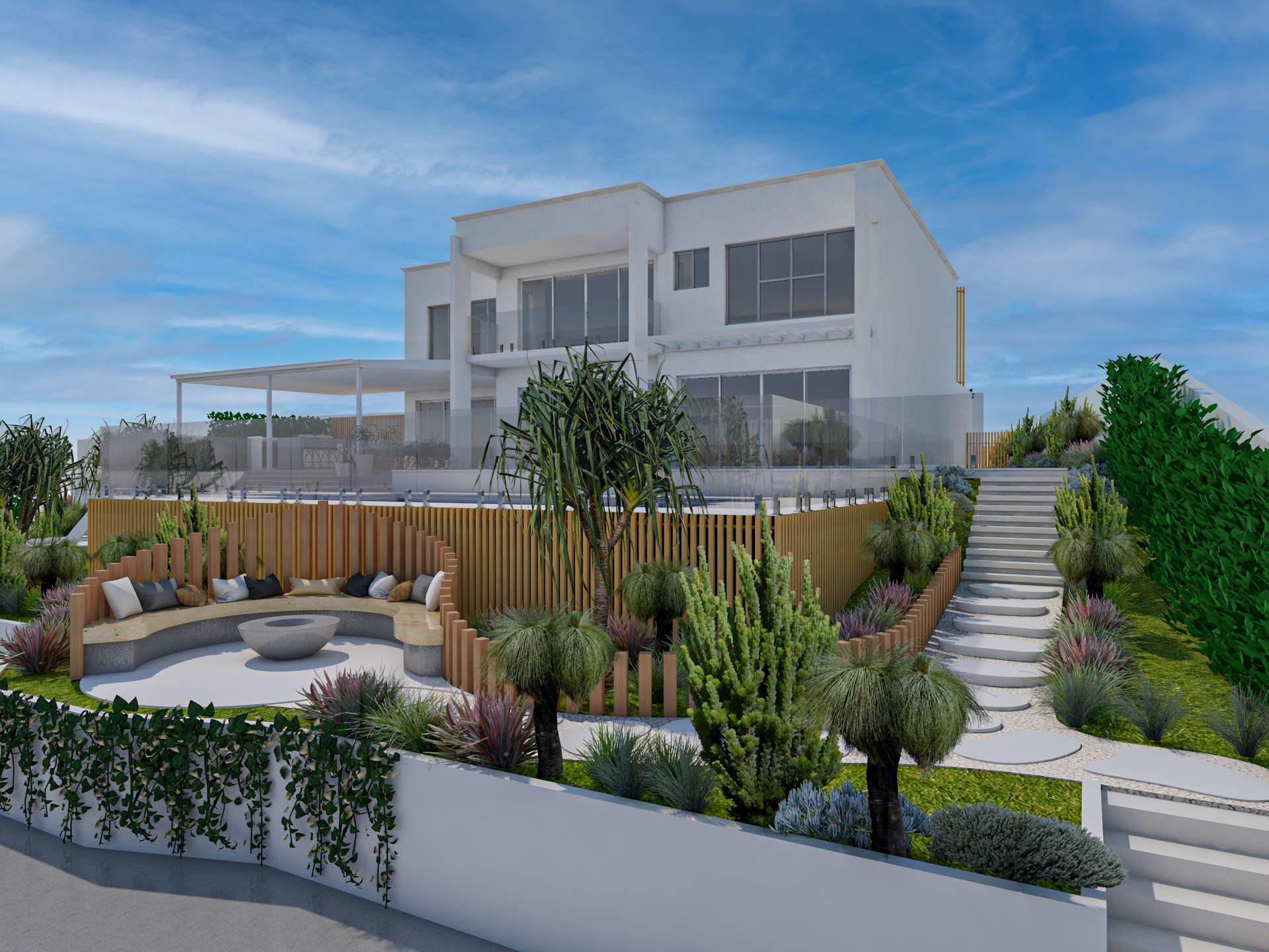 Backyard Renovation Makeover Fire Pit, BBQ Area, Sun Deck Mermaid Waters QLD 4218 (2).png