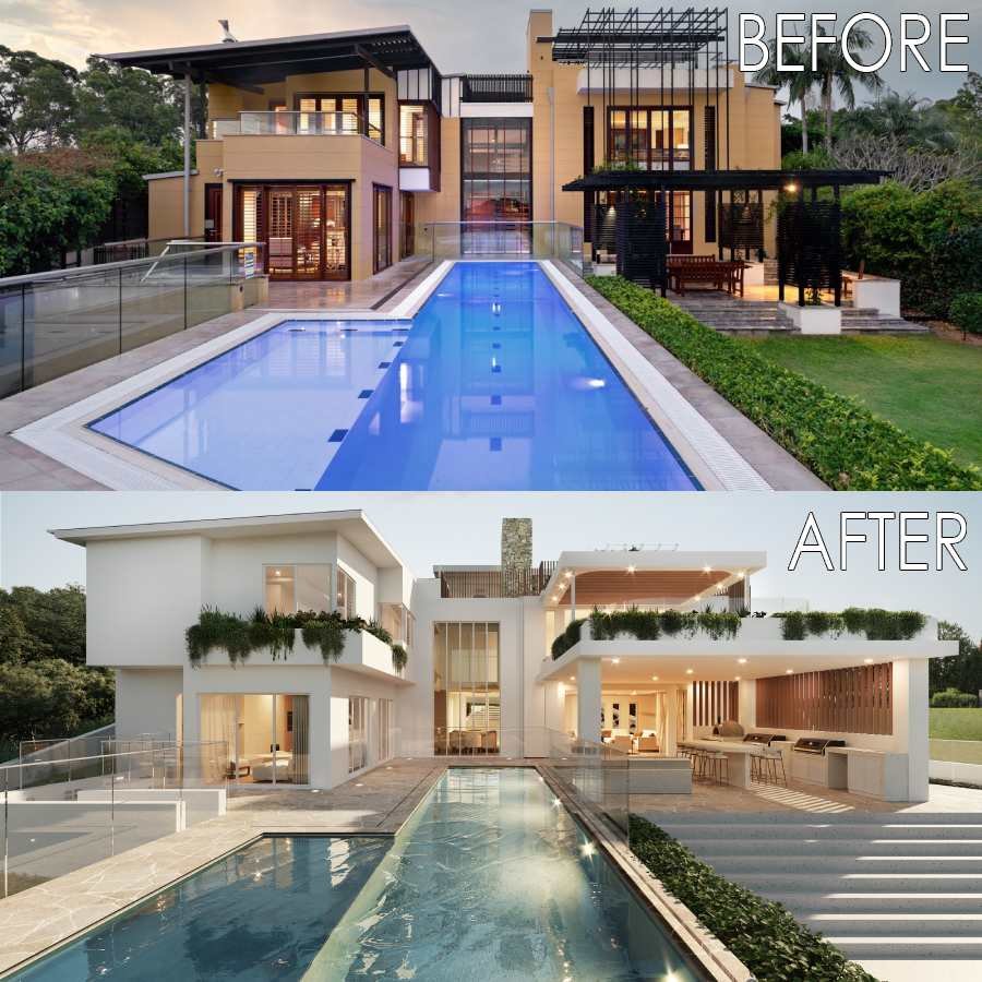 Before and After Exterior Backyard 249 Harts Road, Indooroopilly QLD 4068.jpg