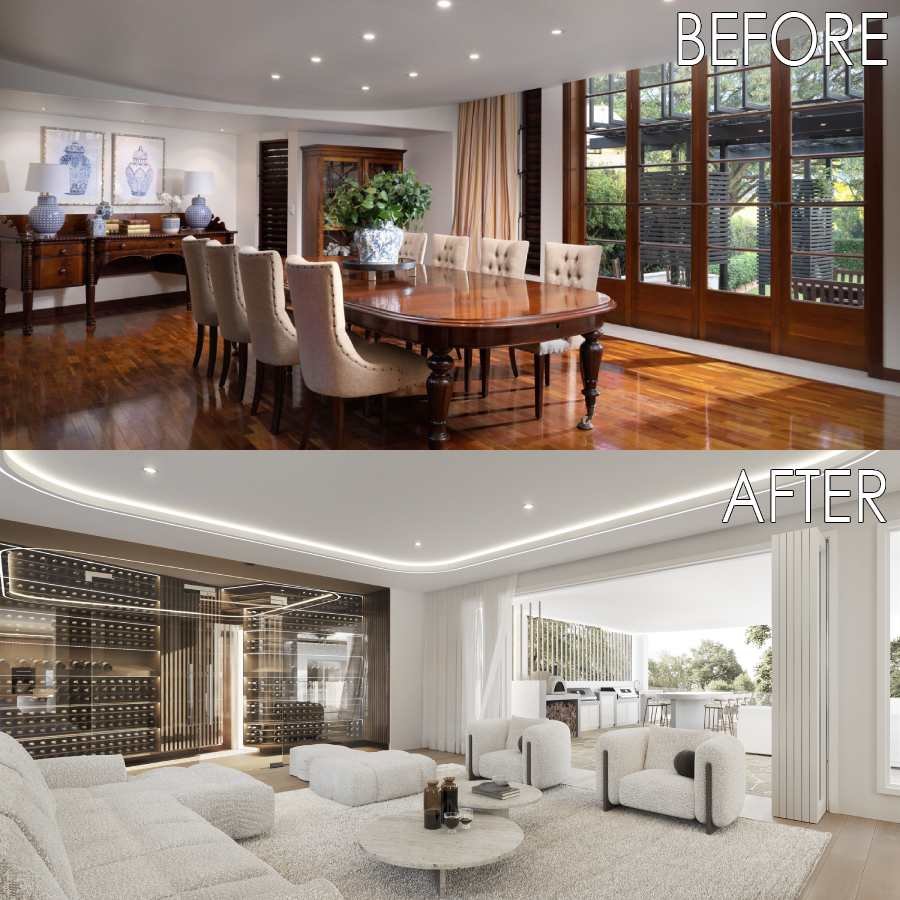 Before and After Exterior Living Room 249 Harts Road, Indooroopilly QLD 4068.jpg