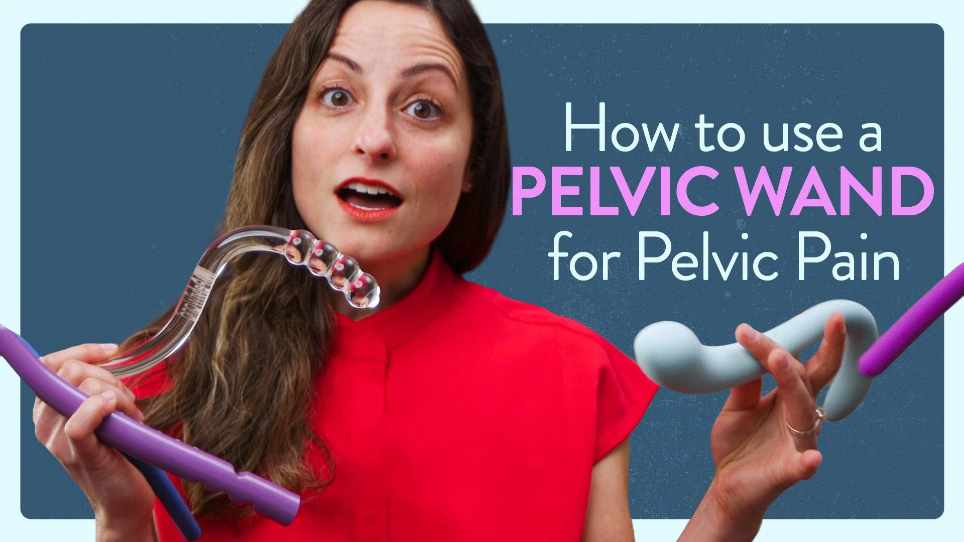 How to use a pelvic wand for pelvic pain