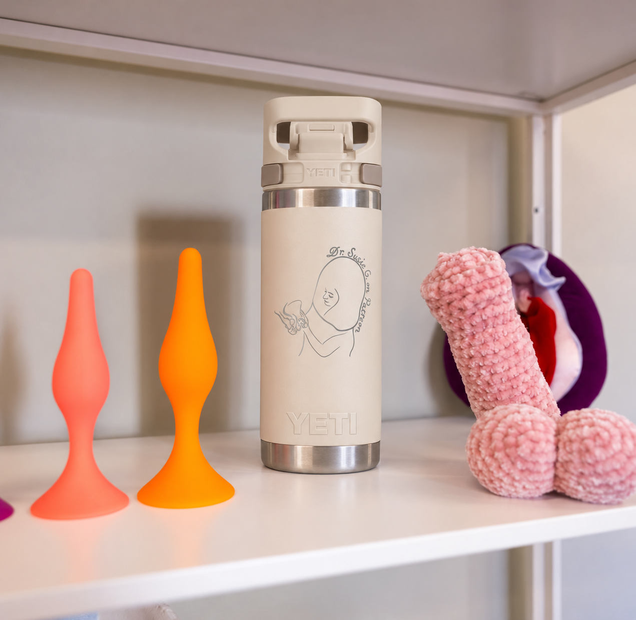 The Penis 18oz Yeti Water Bottle