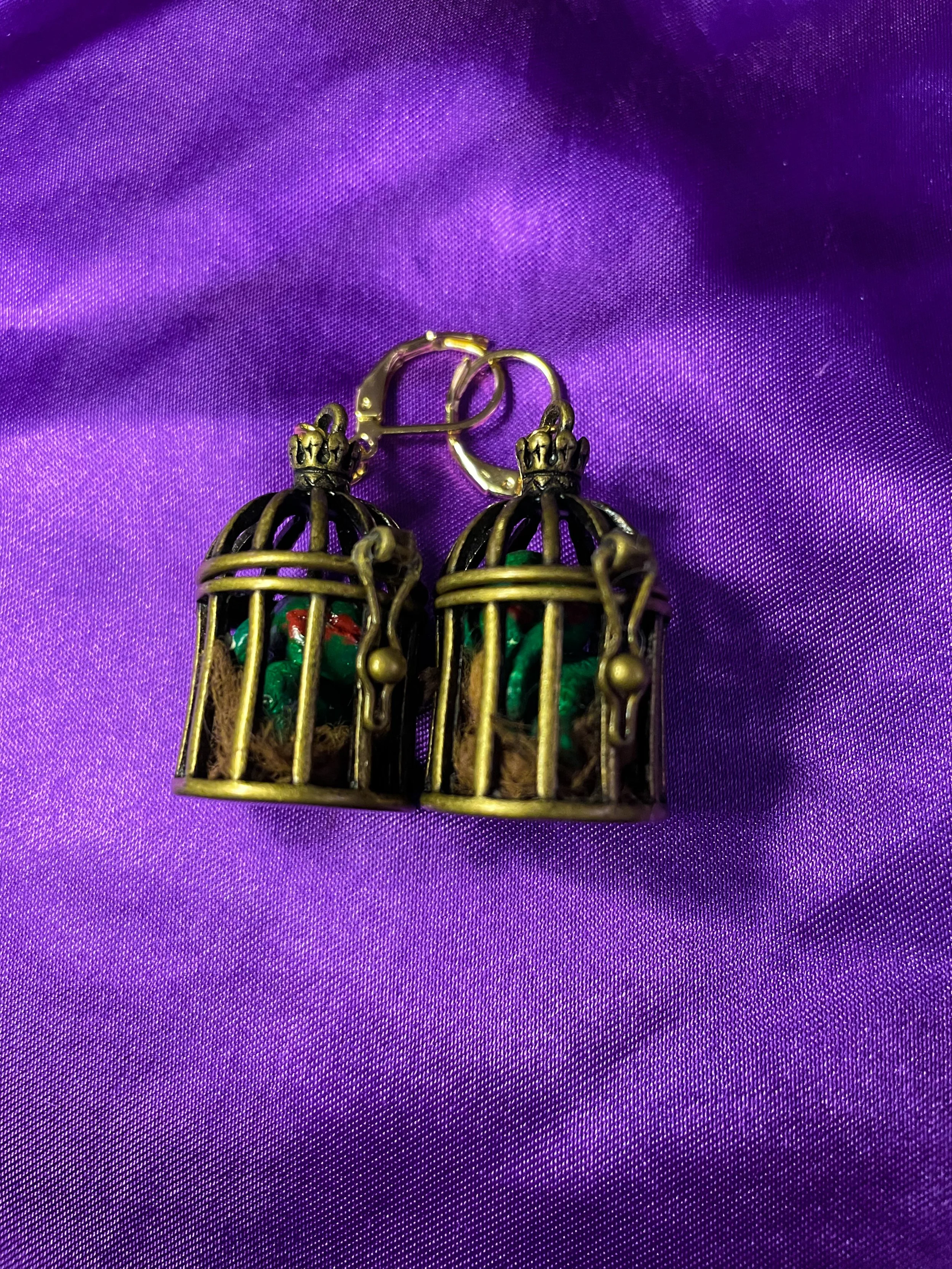 Baby Carnivorous Plants/Audrey II/Little Shop of Horrors Earrings