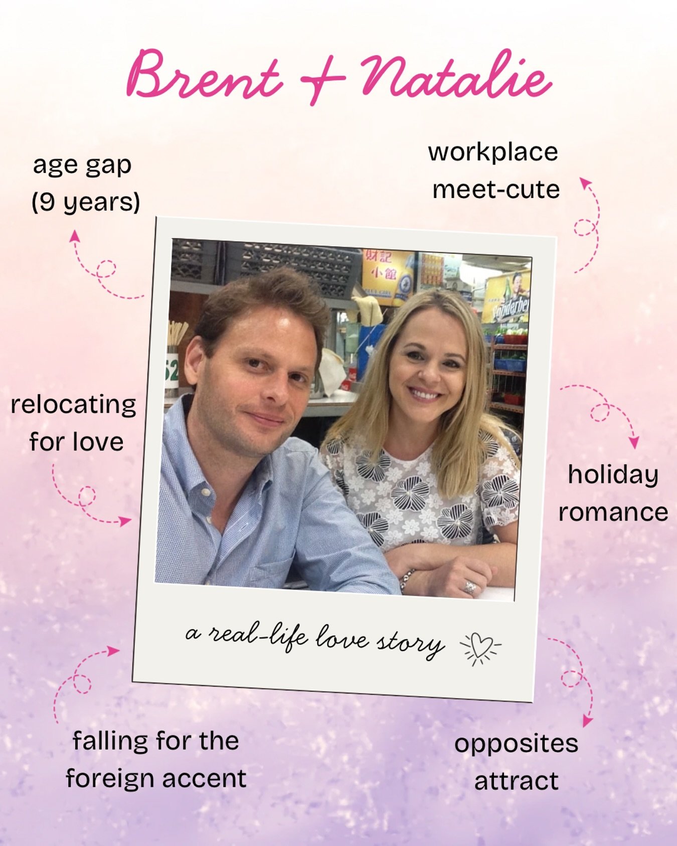 My friend @stacygoforthauthor did a post like this, and it was too cute not to borrow! 

Are all these official tropes? They are today. 😂

Nearly seventeen years ago, I met my Brent, my Zac Jameson (because he IS Zac&hellip; Brent was the blueprint)