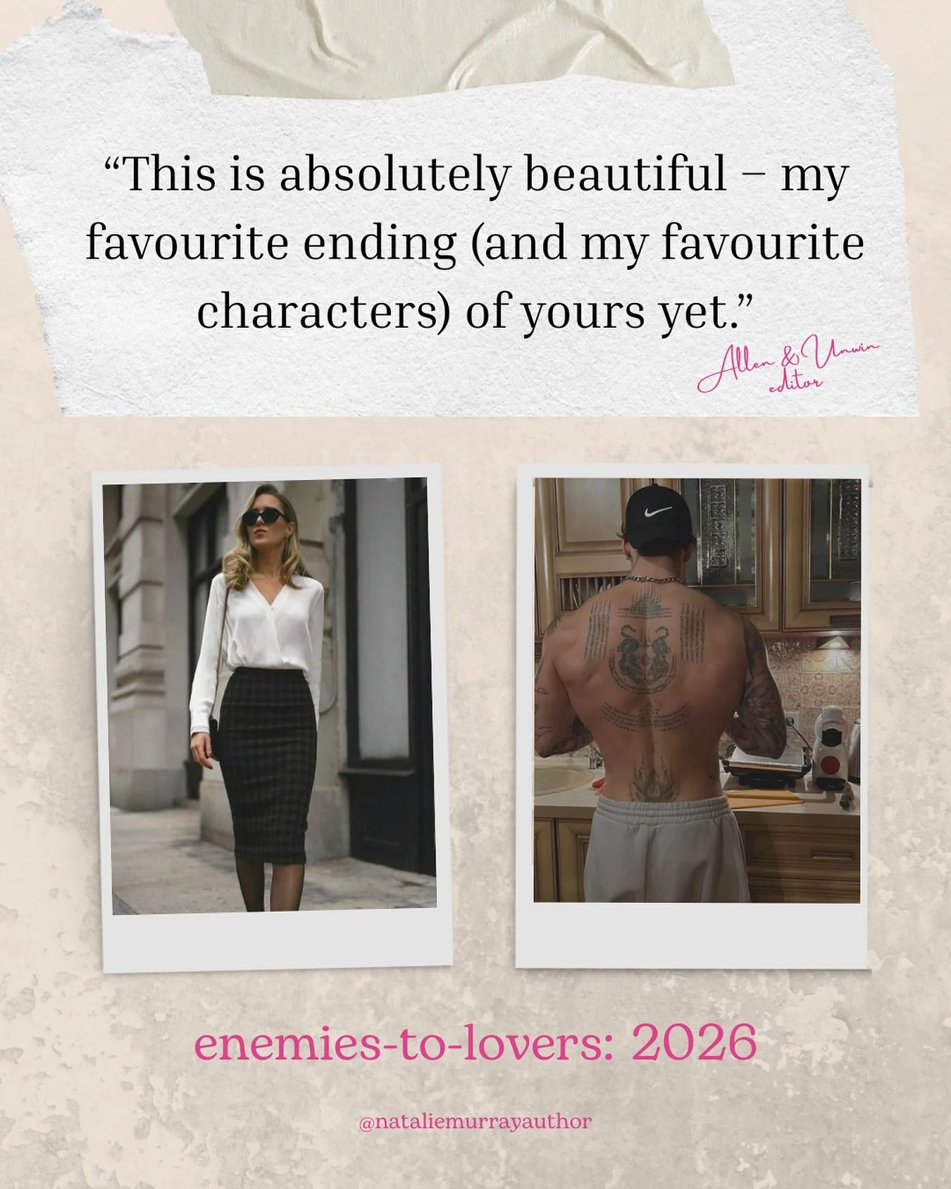 It&rsquo;s that time again when I go quiet on the &lsquo;Gram because I&rsquo;m knee-deep in copy edits for 𝘛𝘐𝘛𝘓𝘌 𝘙𝘌𝘋𝘈𝘊𝘛𝘌𝘋&mdash;an enemies-to-lovers romance coming your way in 2026! 💓

I may have let out a tiny scream when I saw my edi