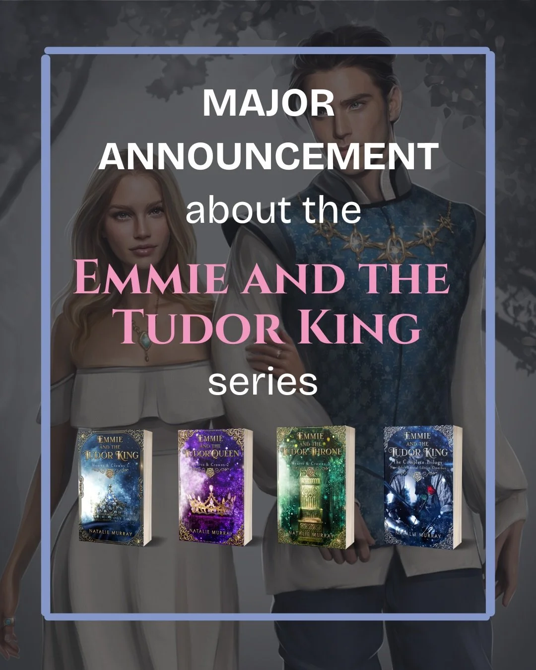 ✨ Book news! ✨

If you've been wanting to read 'Emmie and the Tudor King', the most epic romance series I've ever written, now is your chance! 

Hit the links in my bio, or search for the books online. The ebooks are great value, especially the omnib