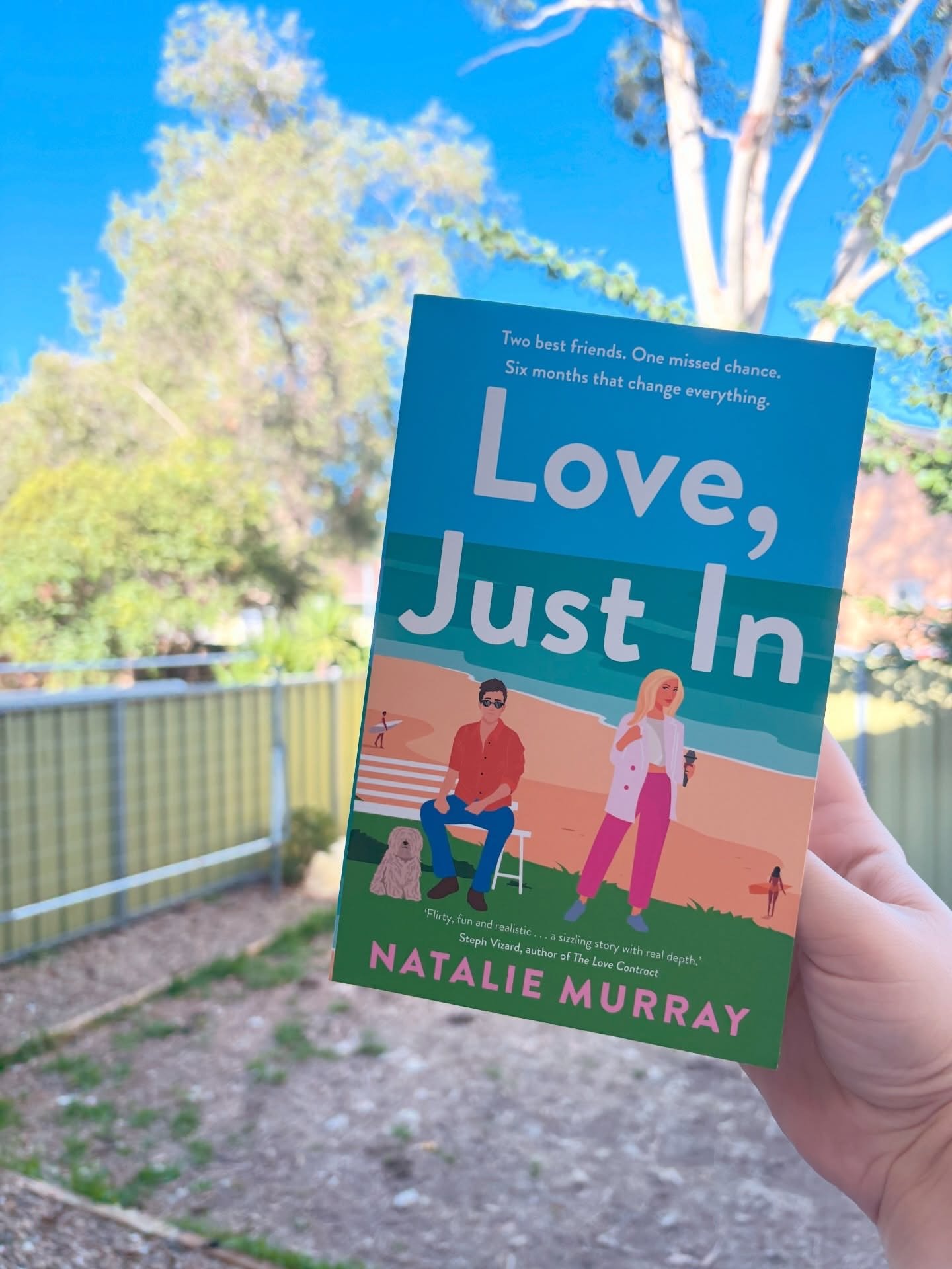 Thank you for reading and sharing this beautiful review, @lizzies.little.library! 🥰 #repost 

🌊Love, Just In by Natalie Murray🌊

Friends to lovers but make it late-twenties existential dread 🙈

Love, Just In gives us two people who are objectivel
