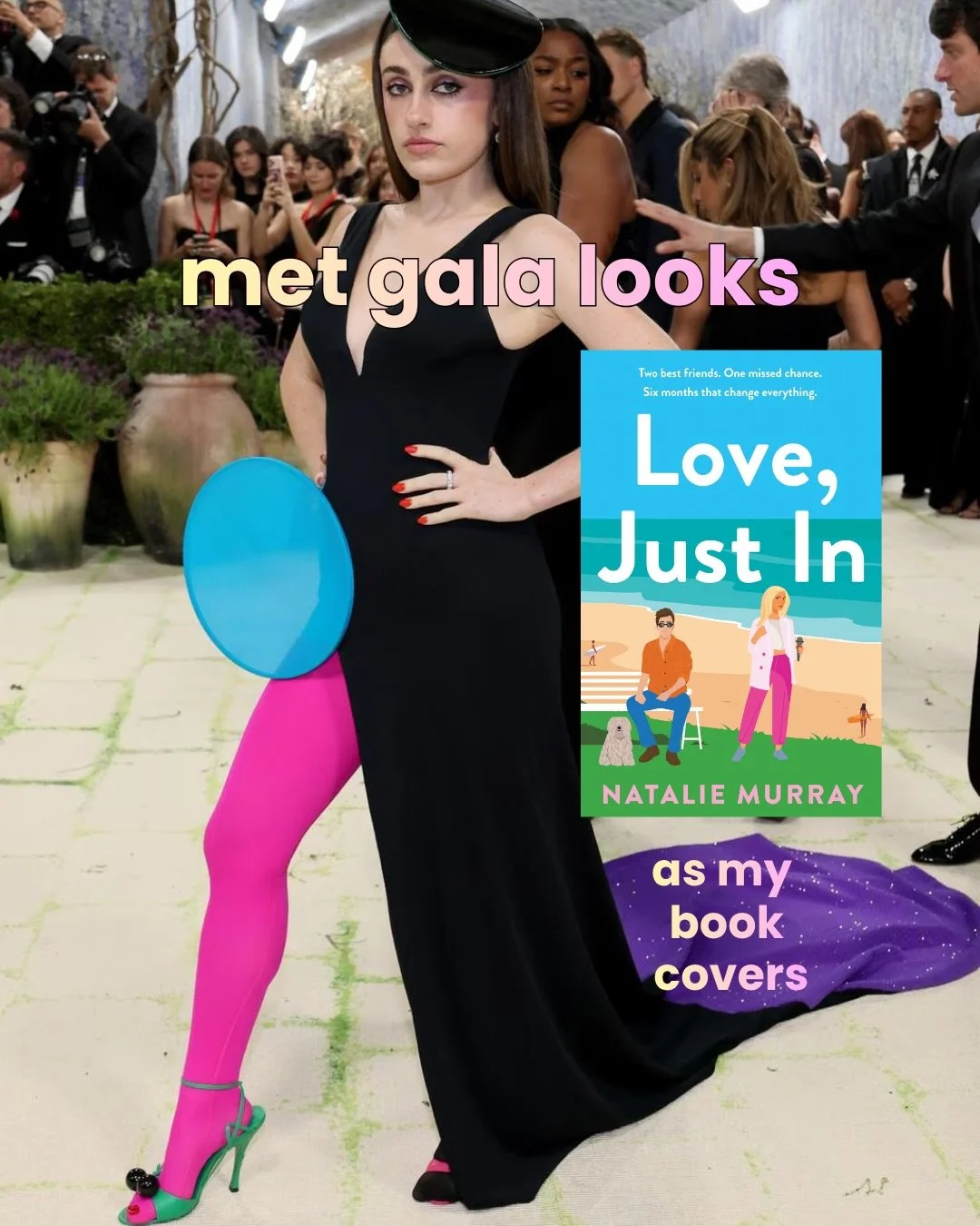 It&rsquo;s my first time doing this, so go easy on me 😬

The fact that I couldn&rsquo;t find a single person wearing a lime-green dress to match my 'Lights, Camera, Love' cover is diabolical. Not even Anna Wintour could get it right. 🤷&zwj;♀️

Even