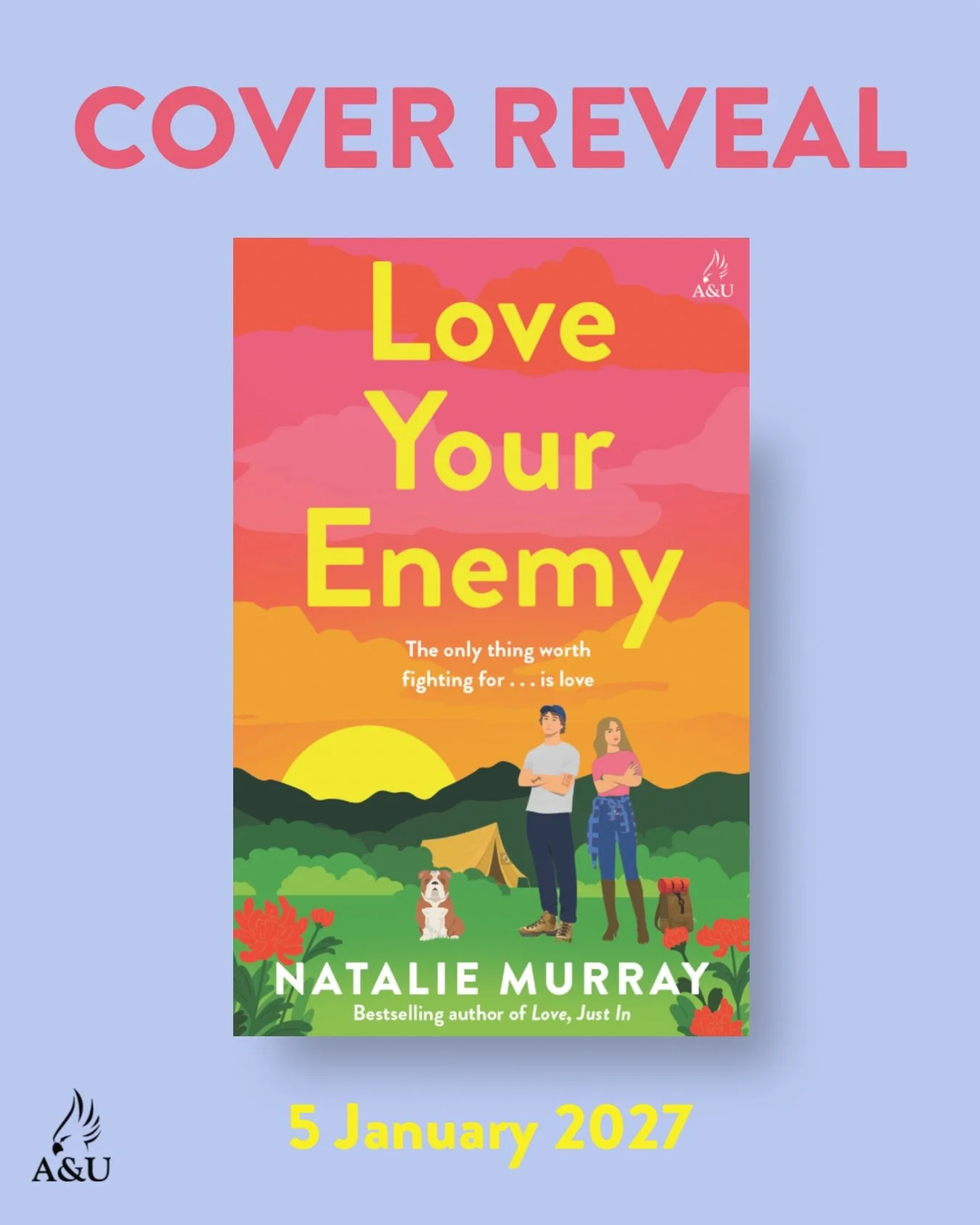 ✨ COVER REVEAL ✨

Here she is! The gorgeous cover for LOVE YOUR ENEMY - a sizzling new enemies-to-lovers romance, coming on 5 January 2027 ❤️&zwj;🔥 

𝘞𝘩𝘦𝘯 𝘢 𝘳𝘦𝘣𝘦𝘭 𝘰𝘯 𝘱𝘢𝘳𝘰𝘭𝘦 𝘢𝘯𝘥 𝘵𝘩𝘦 𝘶𝘱𝘵𝘪𝘨𝘩𝘵 𝘥𝘰𝘤𝘵𝘰𝘳 𝘸𝘩𝘰 𝘱𝘶𝘵 𝘩