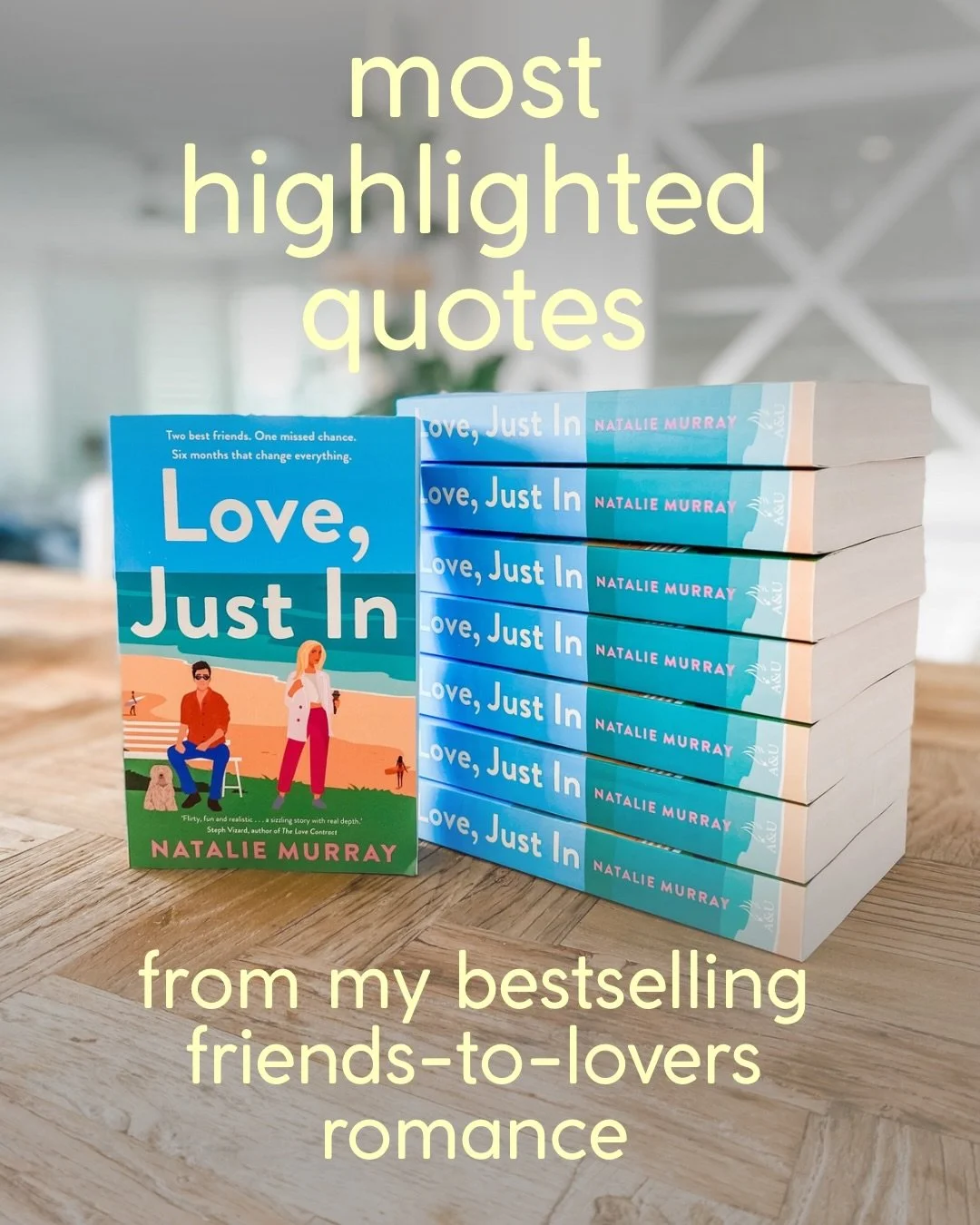 Just some quotes that could send a friends-to-lovers fan into a coma 

📖 LOVE, JUST IN 

🩷 Emily Henry vibes
🧡 One apartment 
💛 Mental health rep 
💚 Ice cream kisses 
🩵 Swoon &amp; spice

🏷️ 
#friendstoloversromance #kindleunlimitedromance #fr
