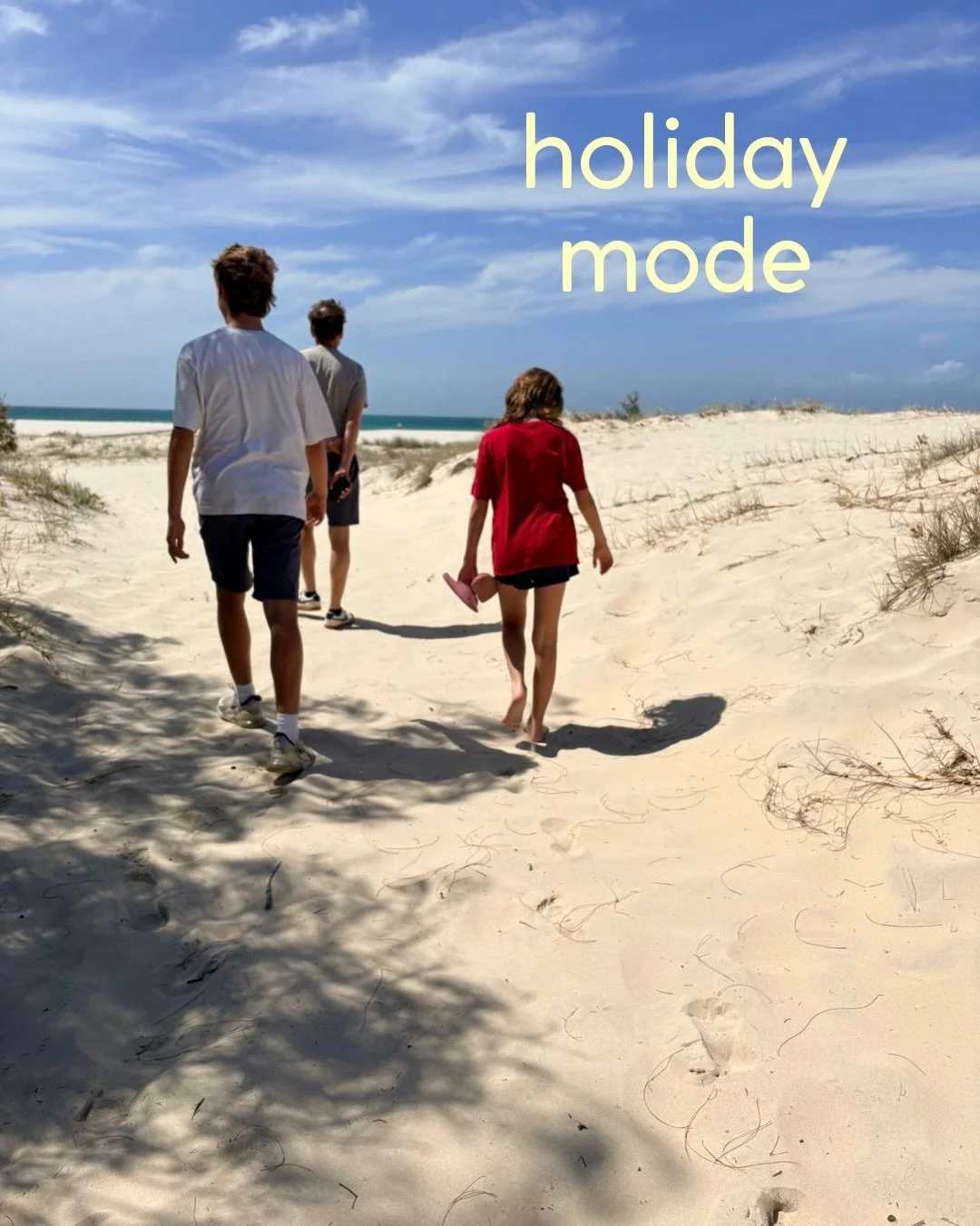 This past week, my little family and I escaped up the coast for a much-needed break. It&rsquo;s been a big, busy year for the lot of us. 🙃

I packed my computer in case inspiration struck and I felt like working on my manuscript. Turns out, I was mu