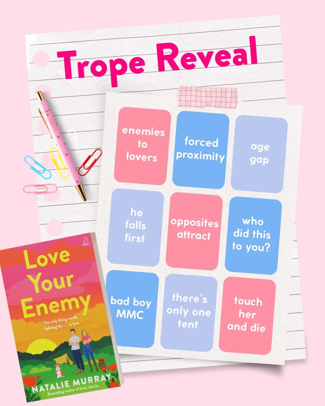 ✨ TROPE REVEAL ✨

See anything you like? (swipe right) 👀👀

When a rebel on parole and the uptight doctor who put him in prison have to work together to fulfil a dying man's final wish, they find that the worst fate of all is falling in love.

As ol