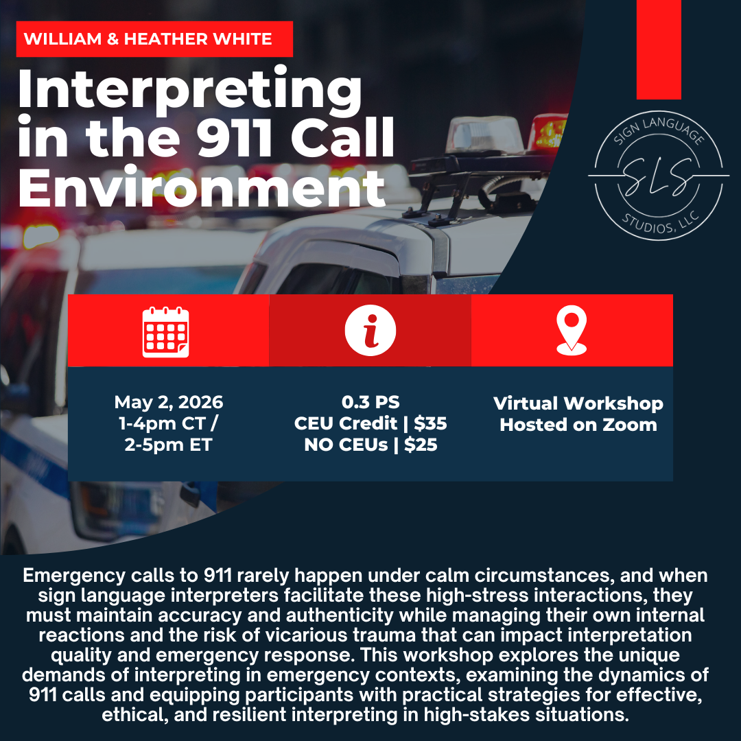 Interpreting in the 911 Call Environment