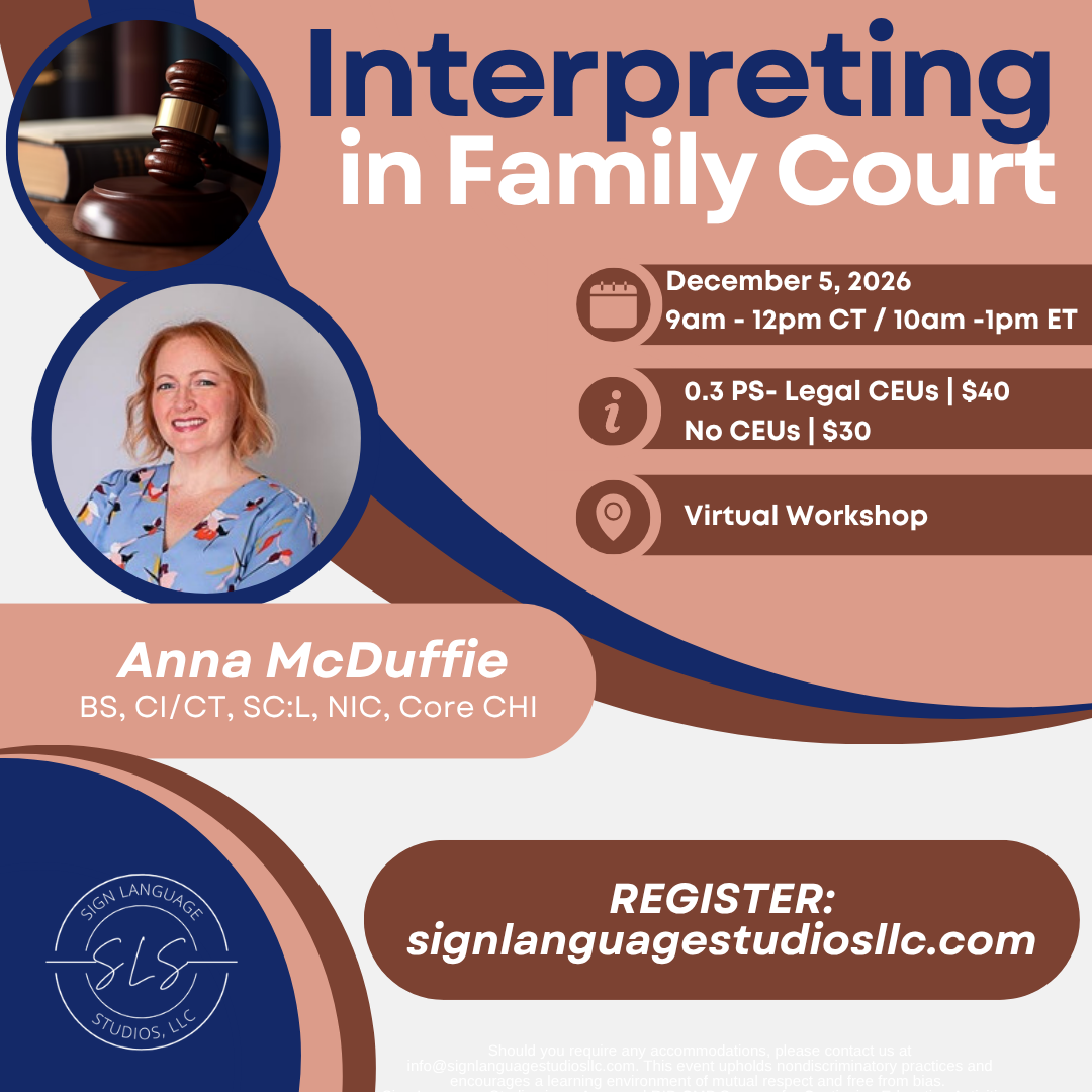 Interpreting in Family Court