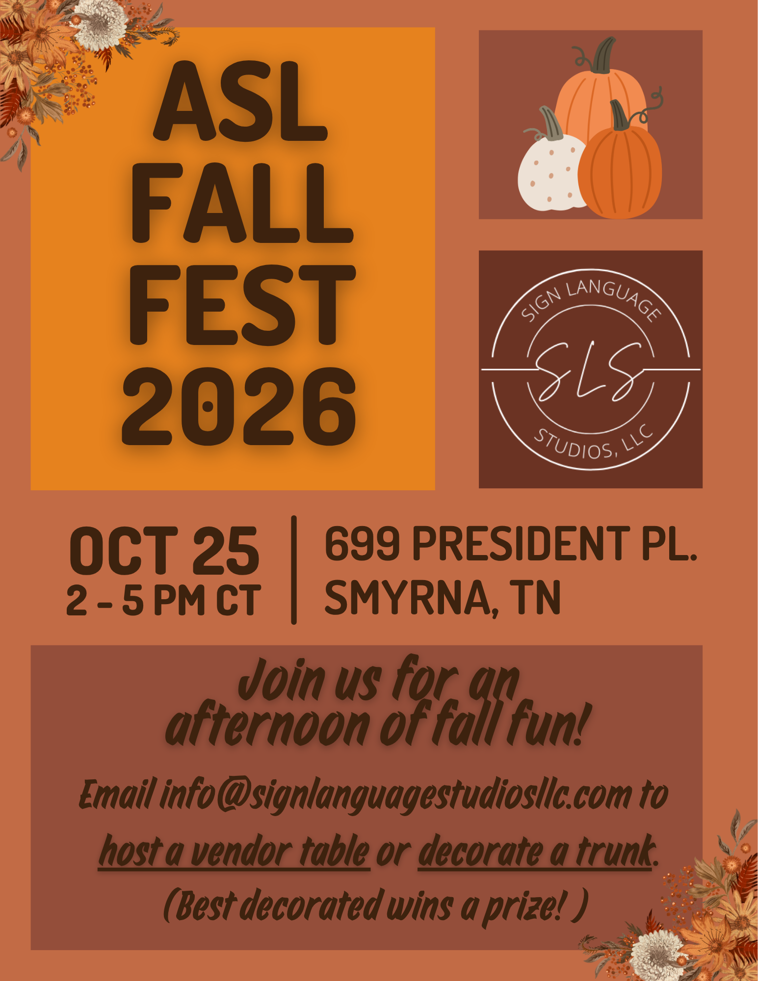 ASL Fall Fest