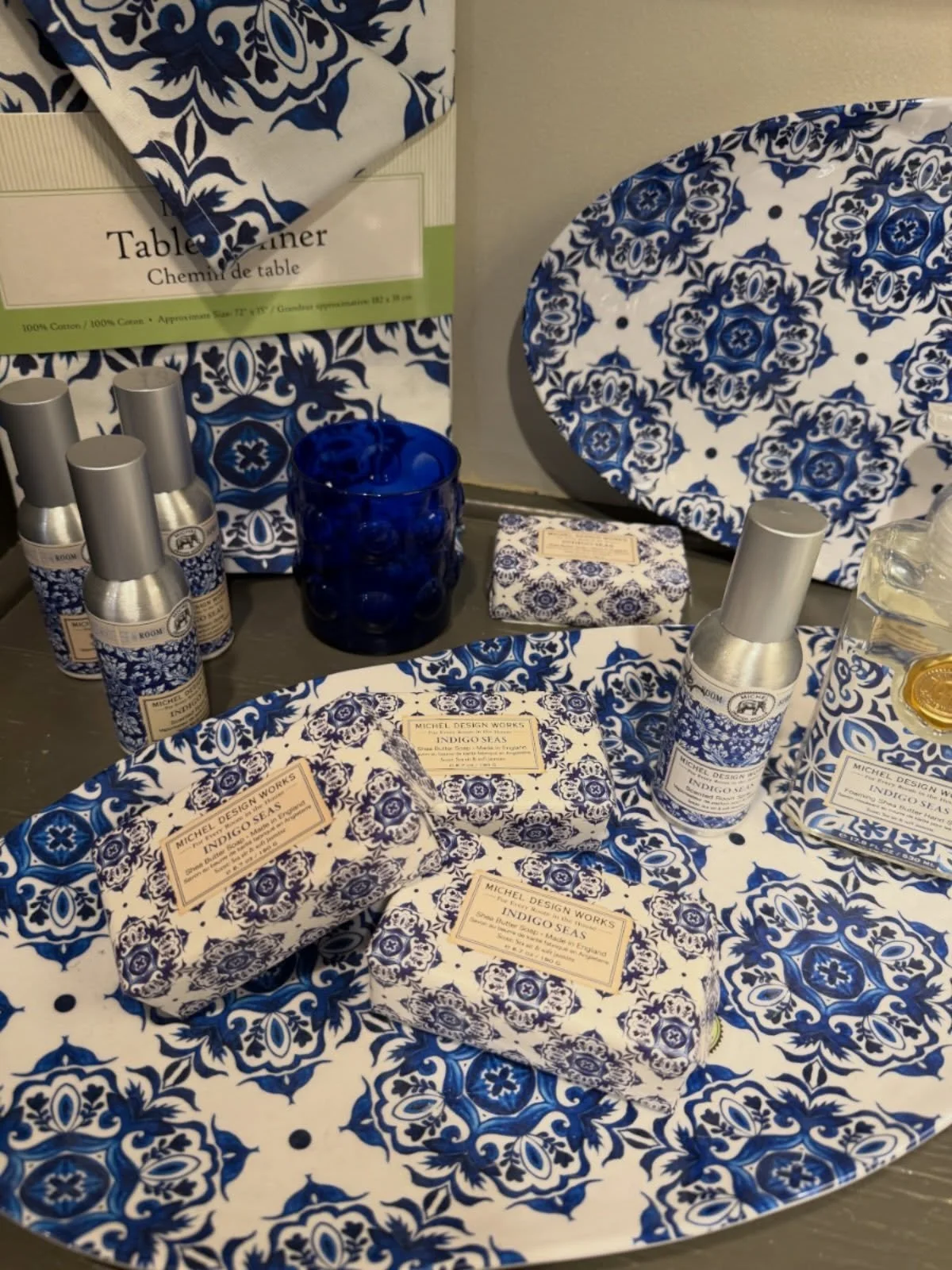 Some combinations never miss. 💙

Blue and white have been a design staple for centuries, from classic porcelain to vintage textiles and intricate Mediterranean patterns. There&rsquo;s something about the contrast of rich cobalt blue against crisp wh