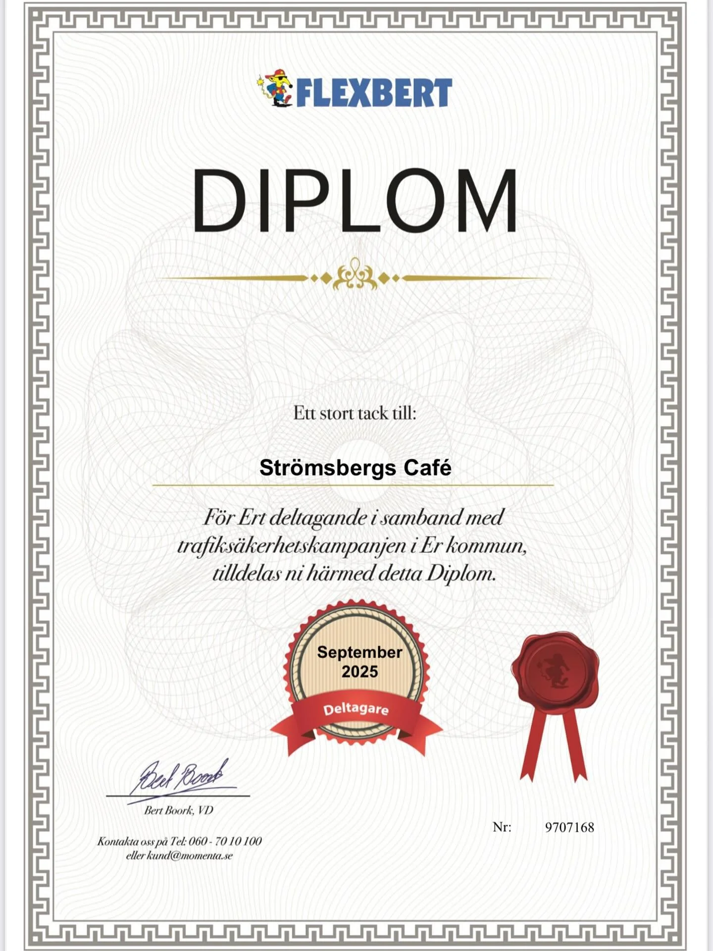 Vi &auml;r stolta att meddela att vi &auml;r en av deltagarna i flexbert 2025 🫶🏻