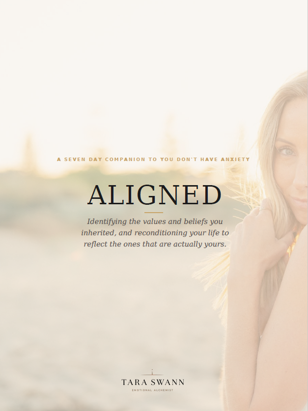 Aligned: 7 Day Playbook Guiding You Back To Yourself
