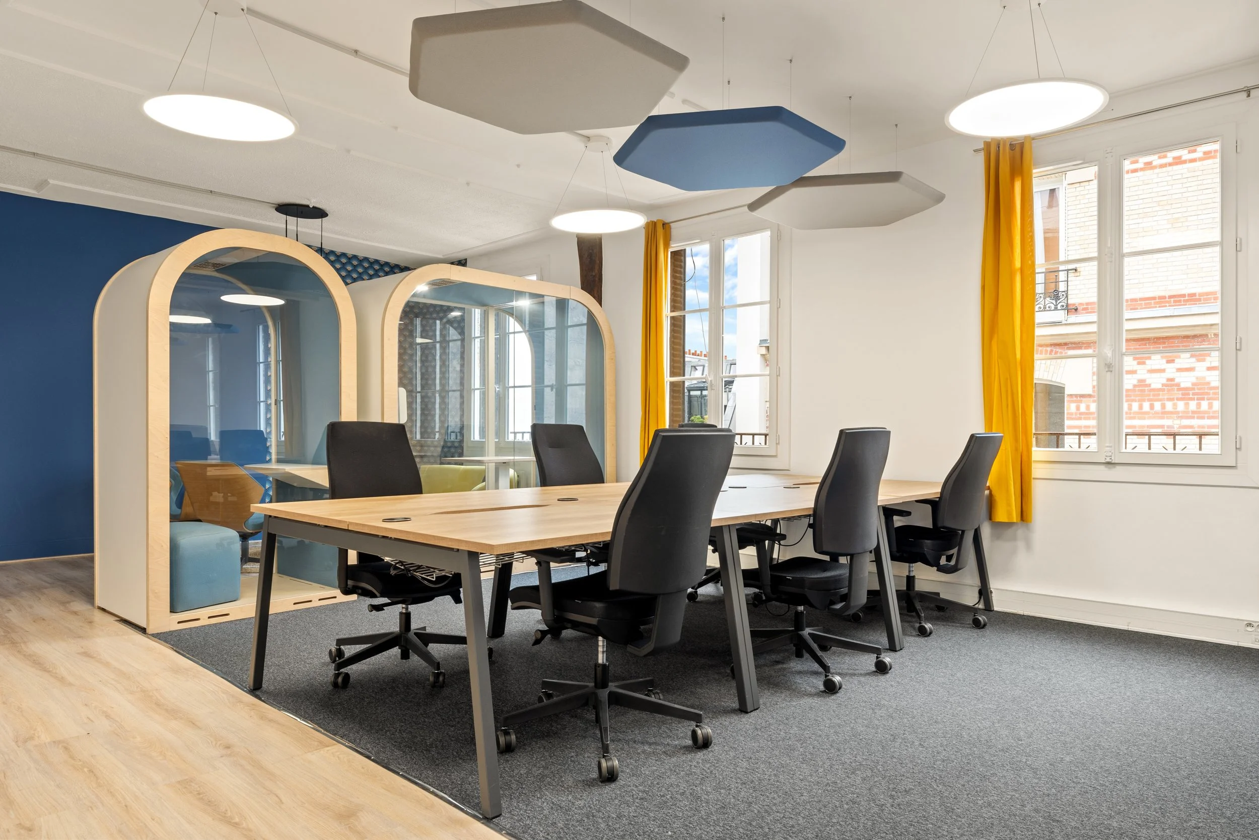 Bureau opéré Sainte Foy Hybrid for Work