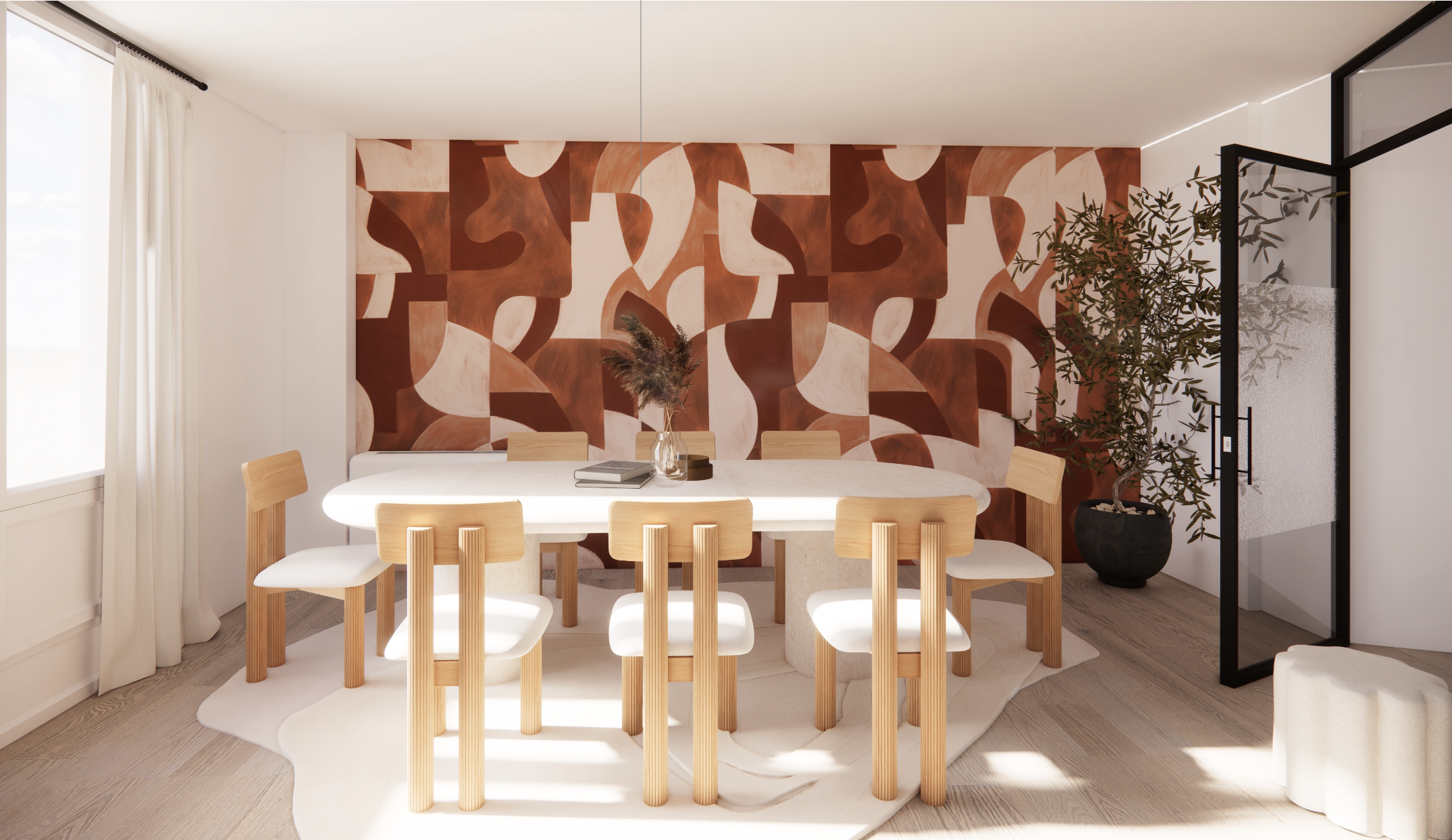 Salle de réunion du bureau Taitbout de Hybrid for Work